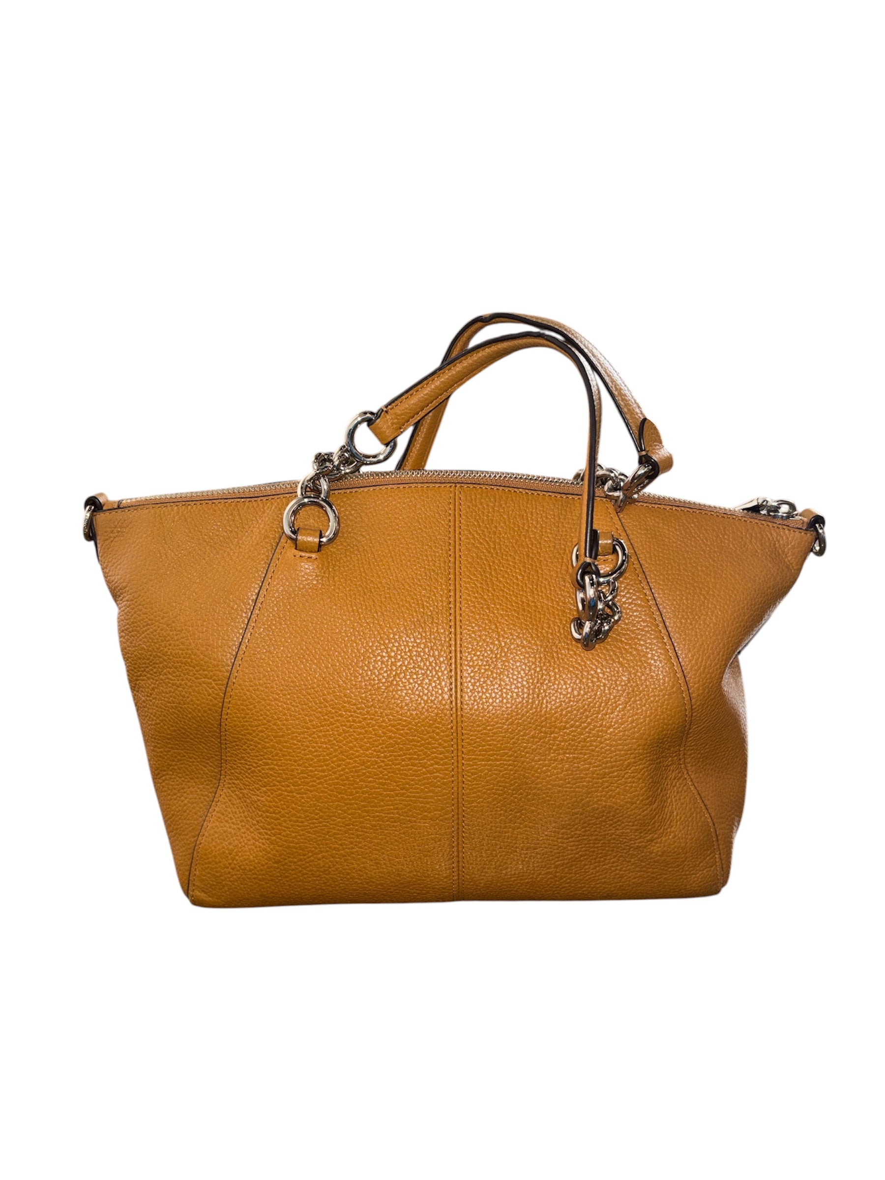 brown coach Chain Prairie Satchel
