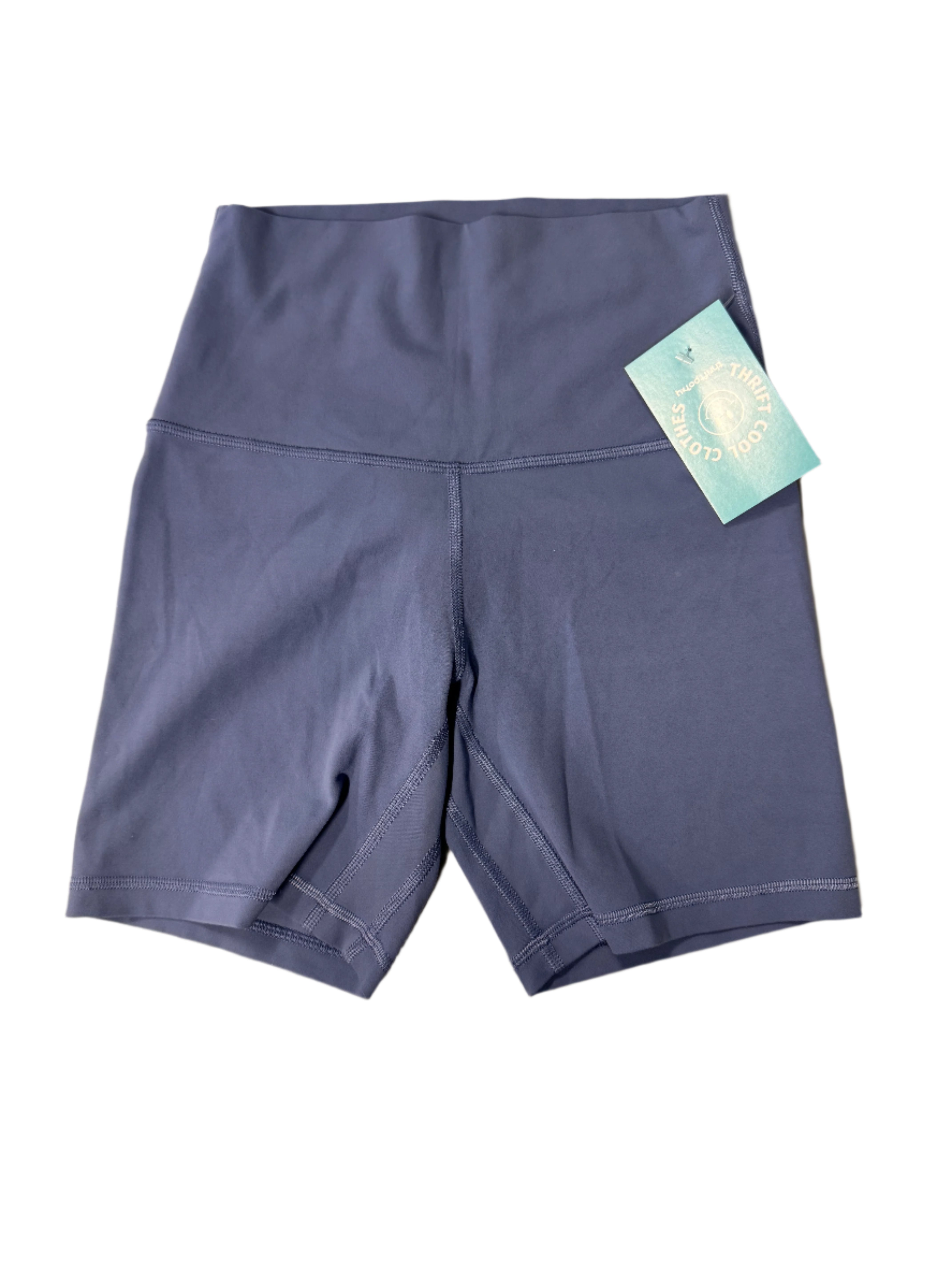 Blue Lululemon Biker shorts, 4