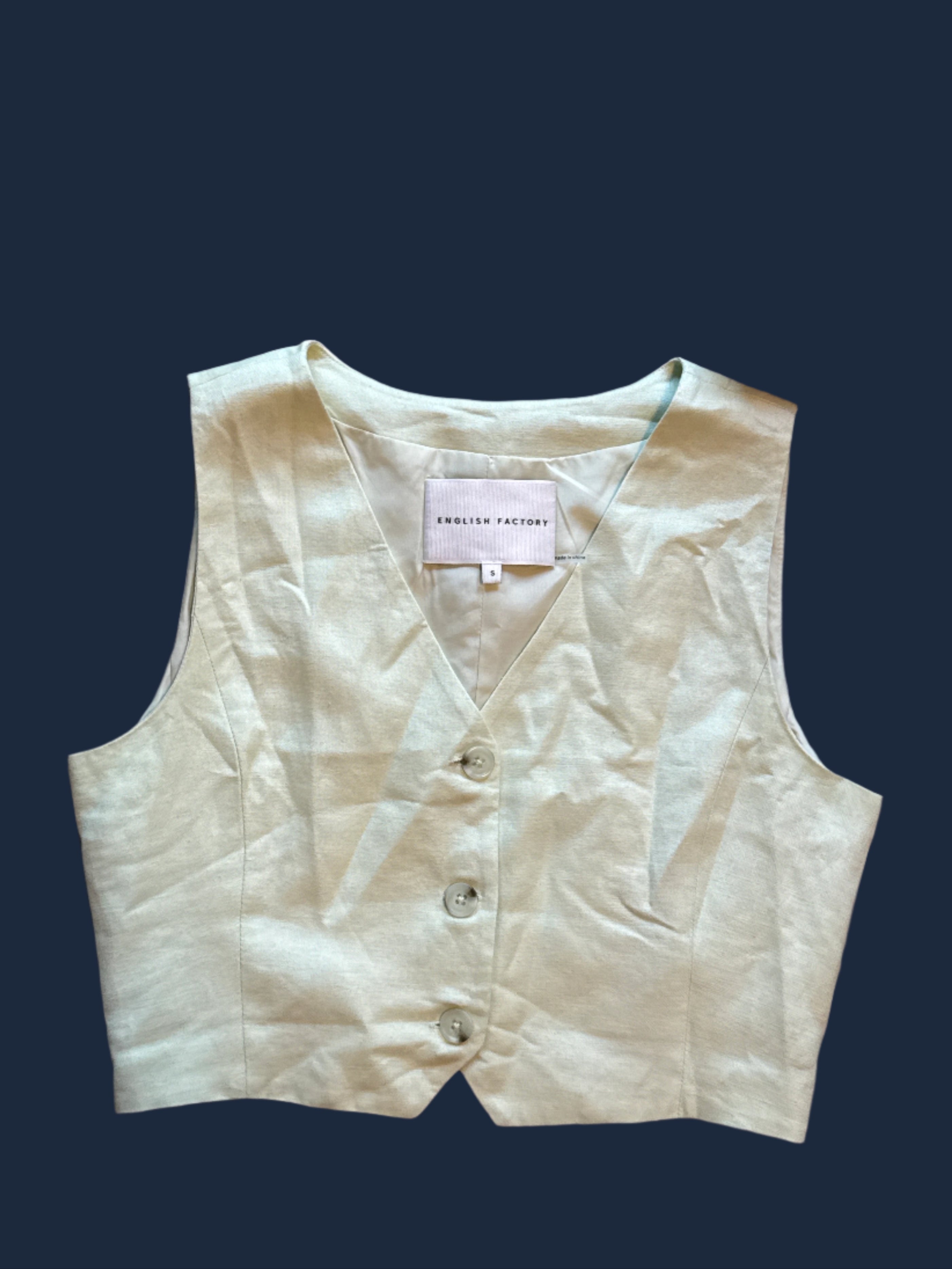 mint english factory Vest, s