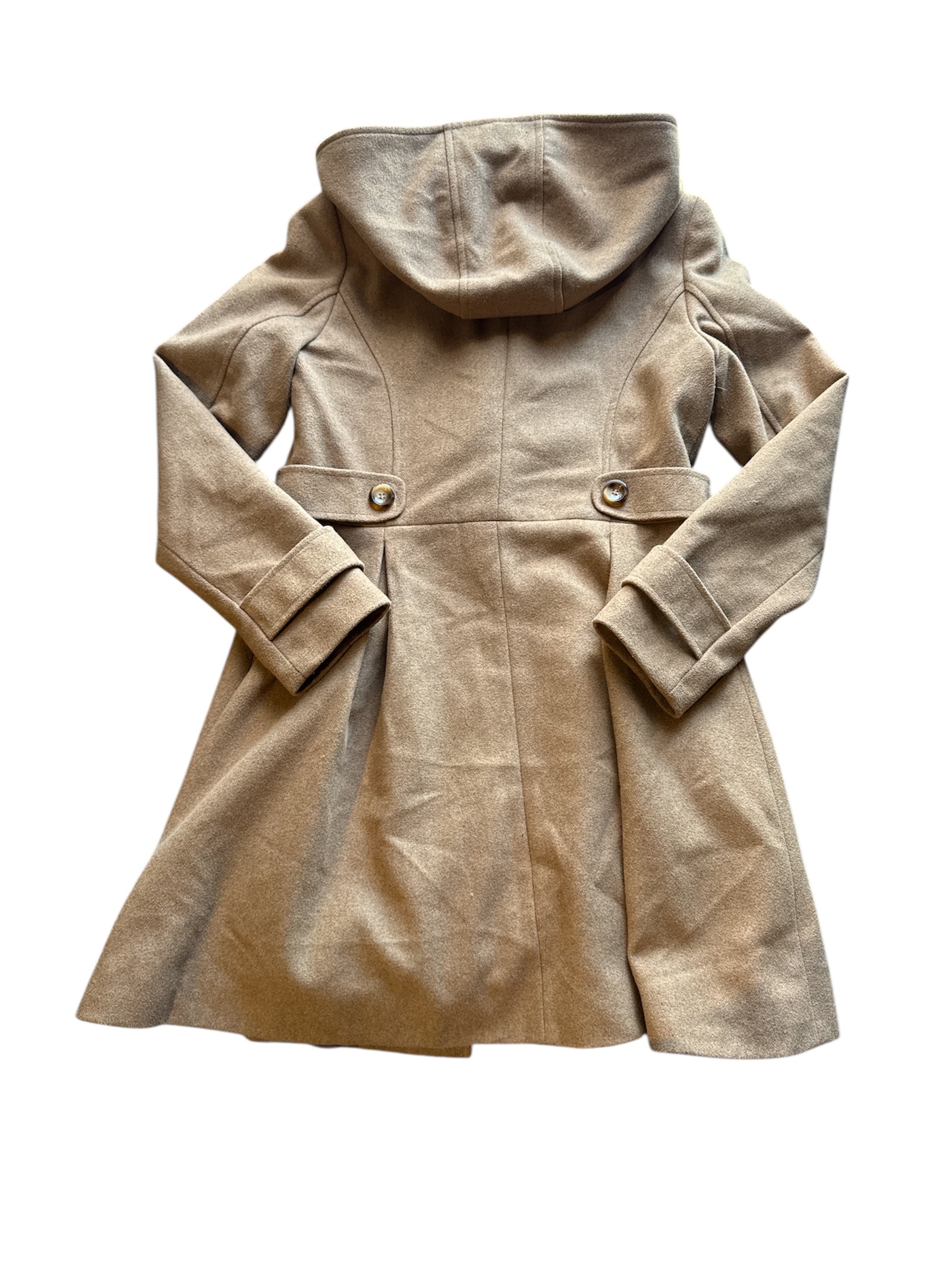 brown asos trench coat w hood, 6