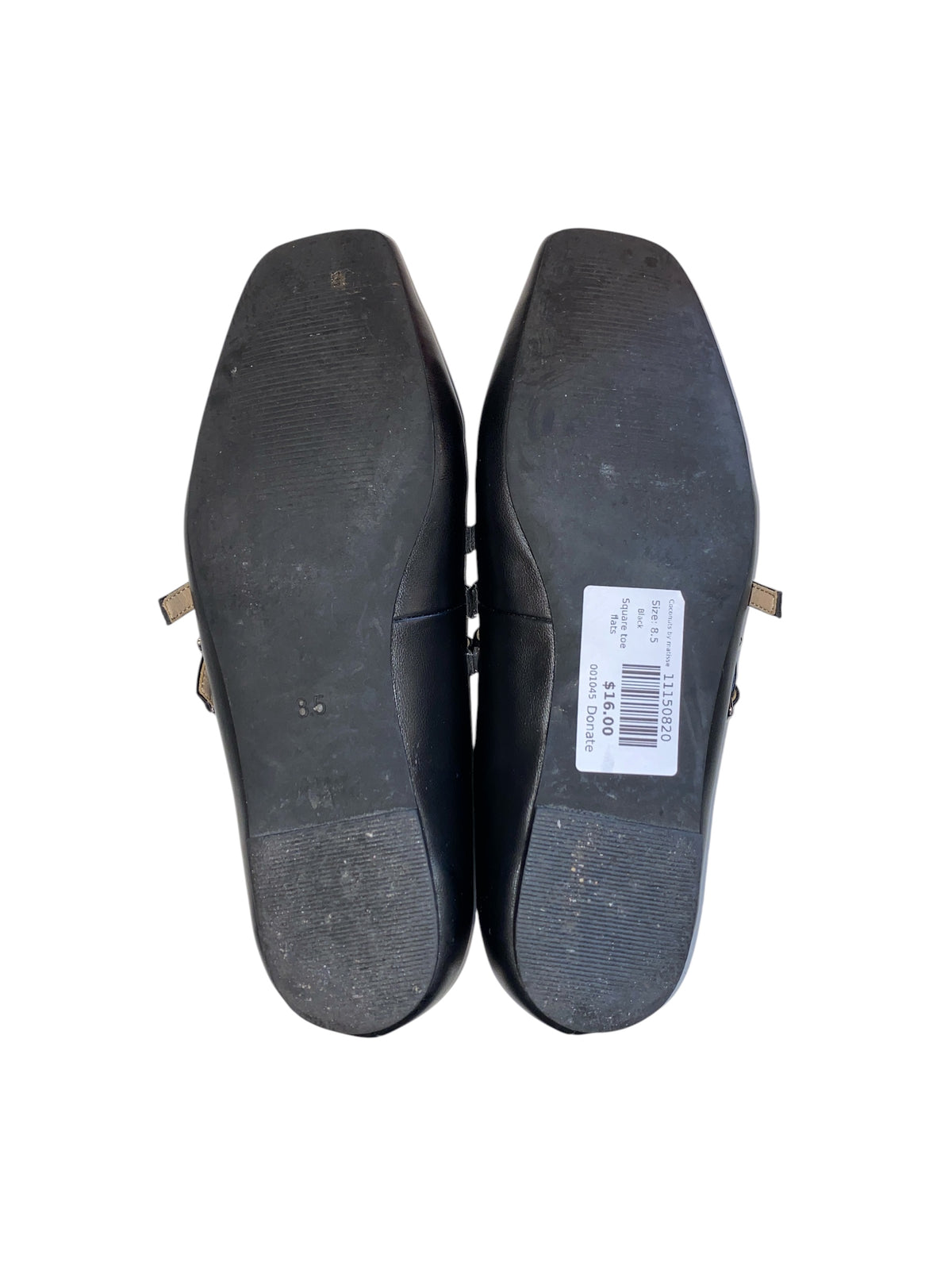 Black Coconuts by matisse Square toe flats, 8.5