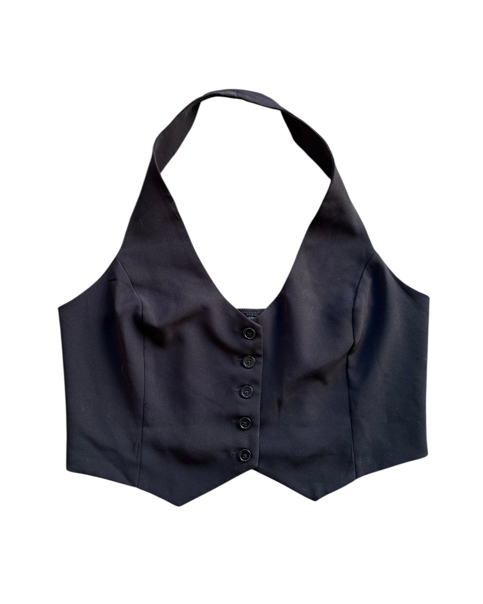 black wild fable halter vest, L