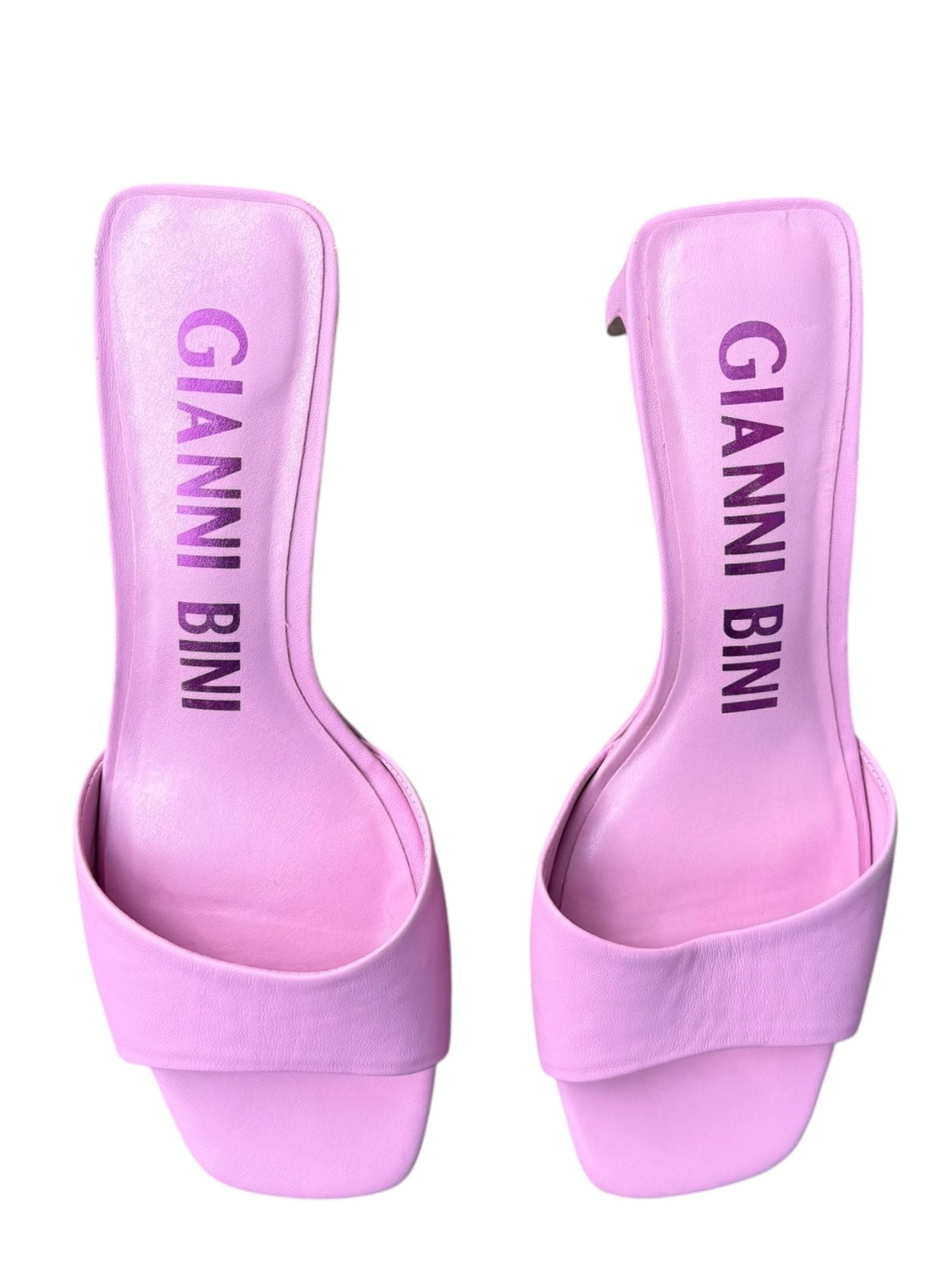 pink gianni bini kitten heels, 9.5