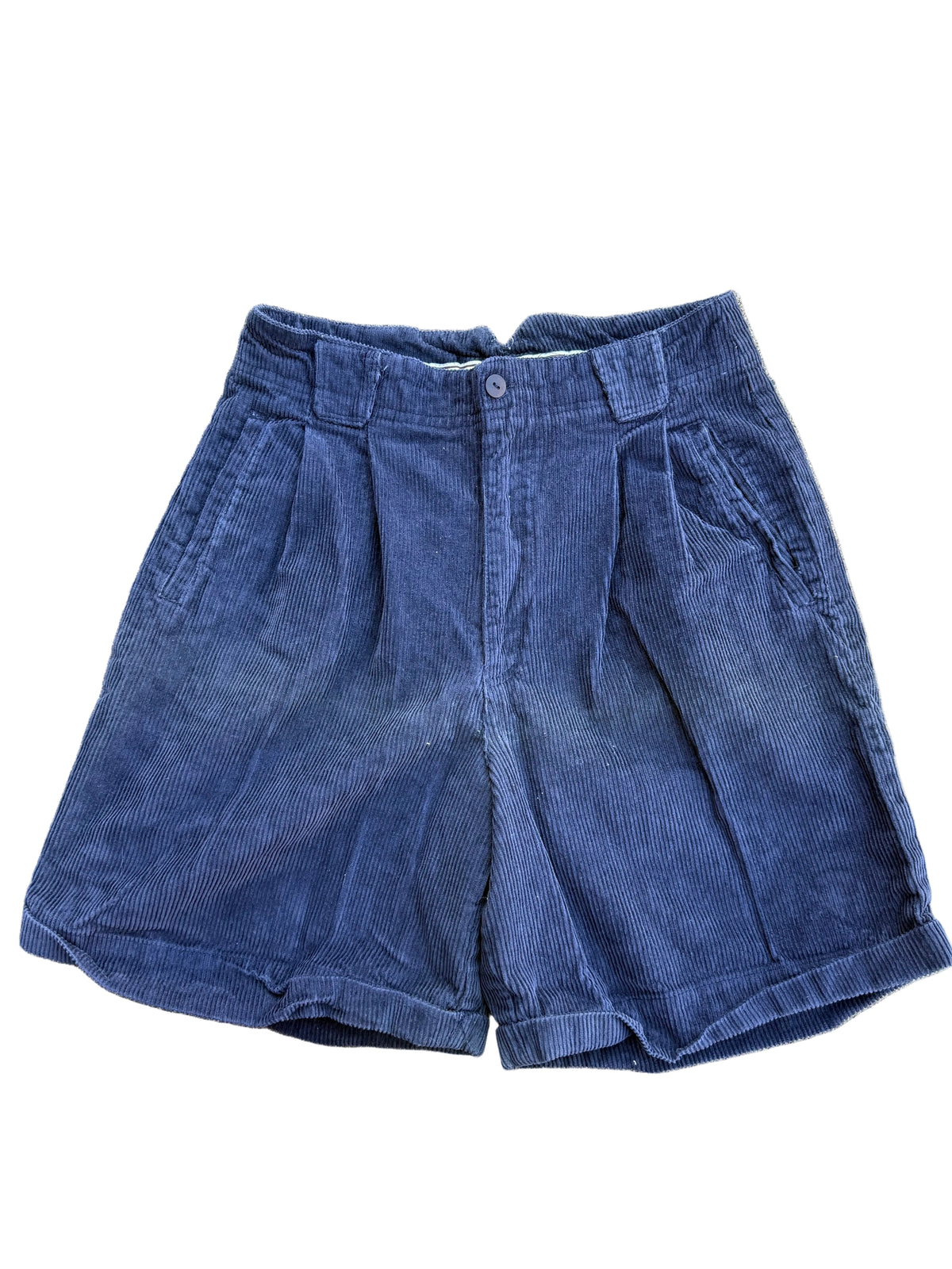 navy signature cord long shorts, 14
