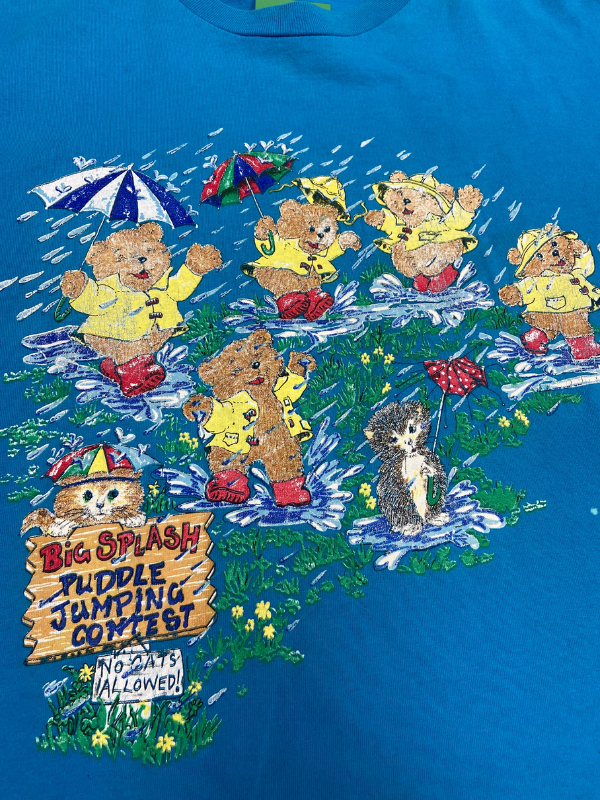 Blue Bears splashing tee, 2xl
