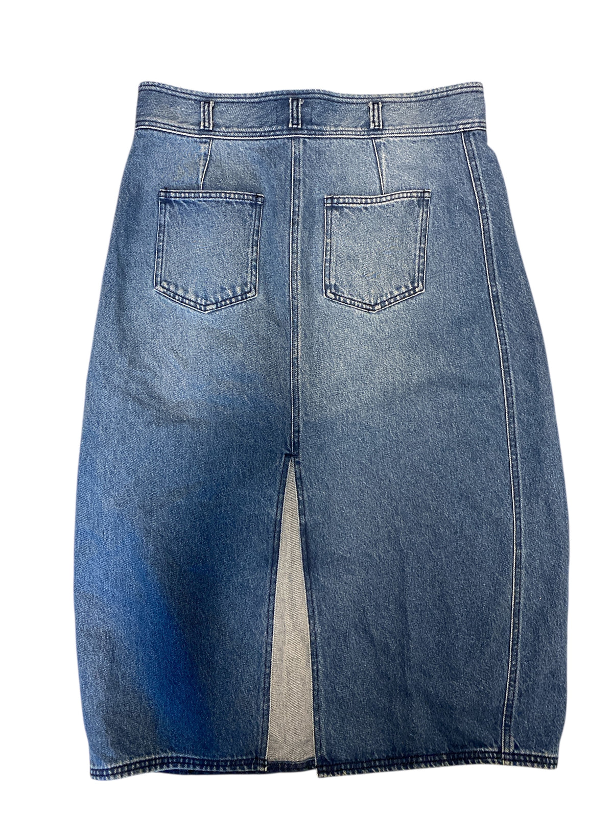 light denim pilcro midi skirt, 16P