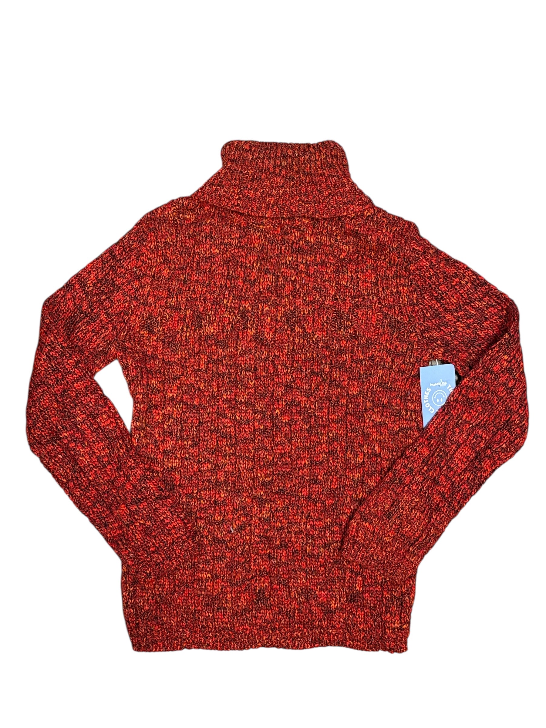 red chicos turtleneck sweater, 0 (s)