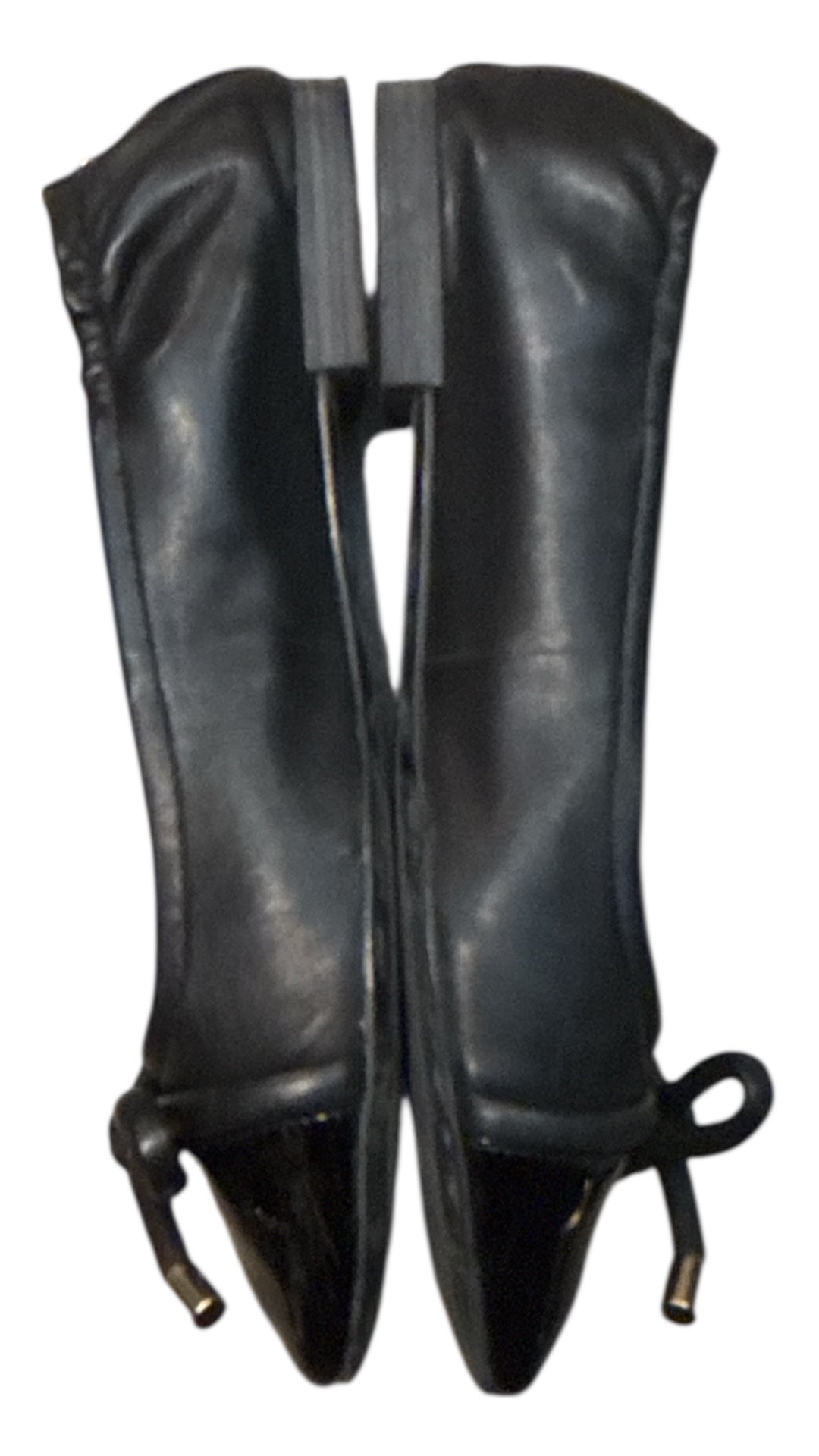black vince camuto ballet bow toe flat, 8
