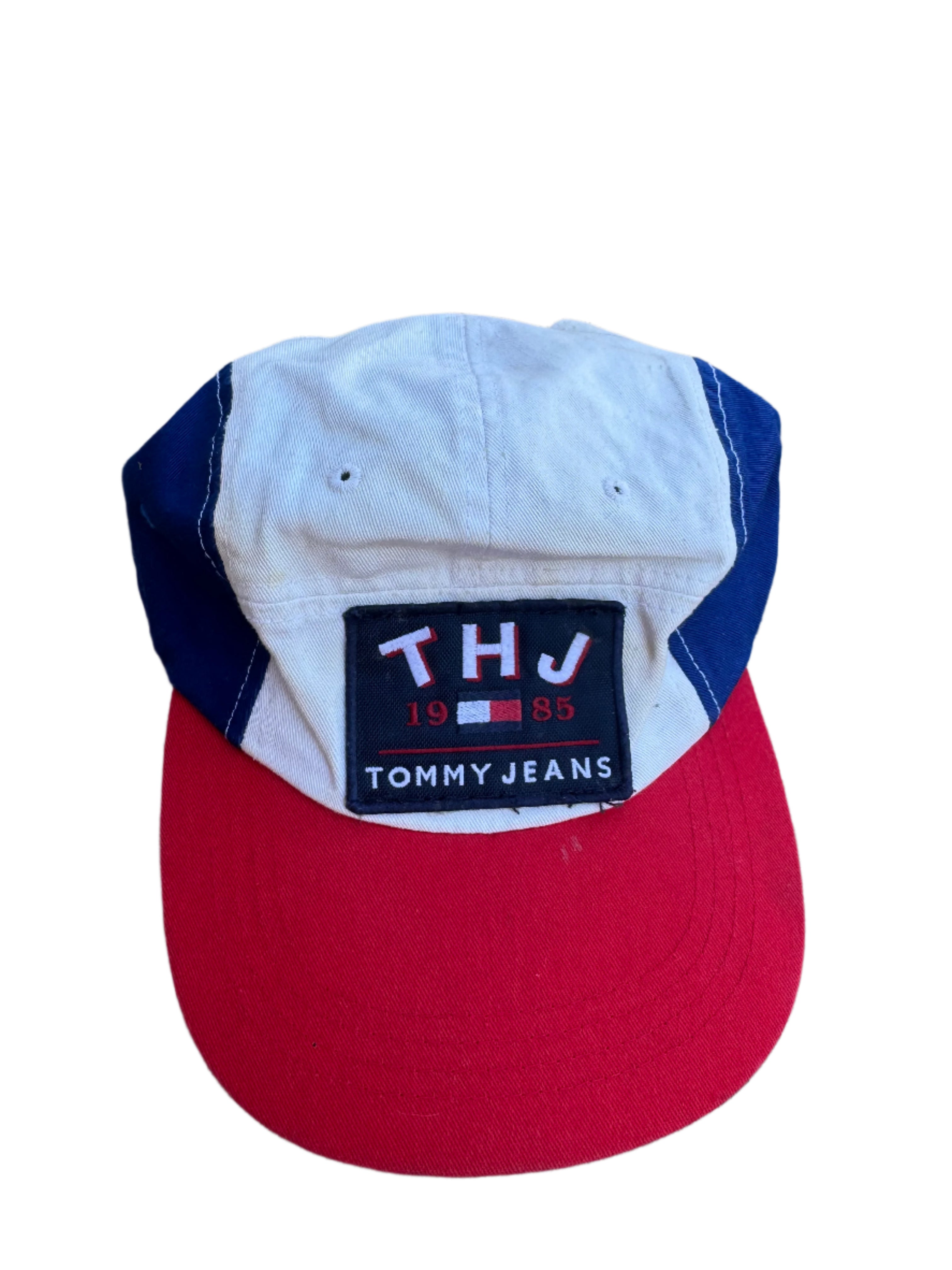 white blue red tommy hilfiger thj hat