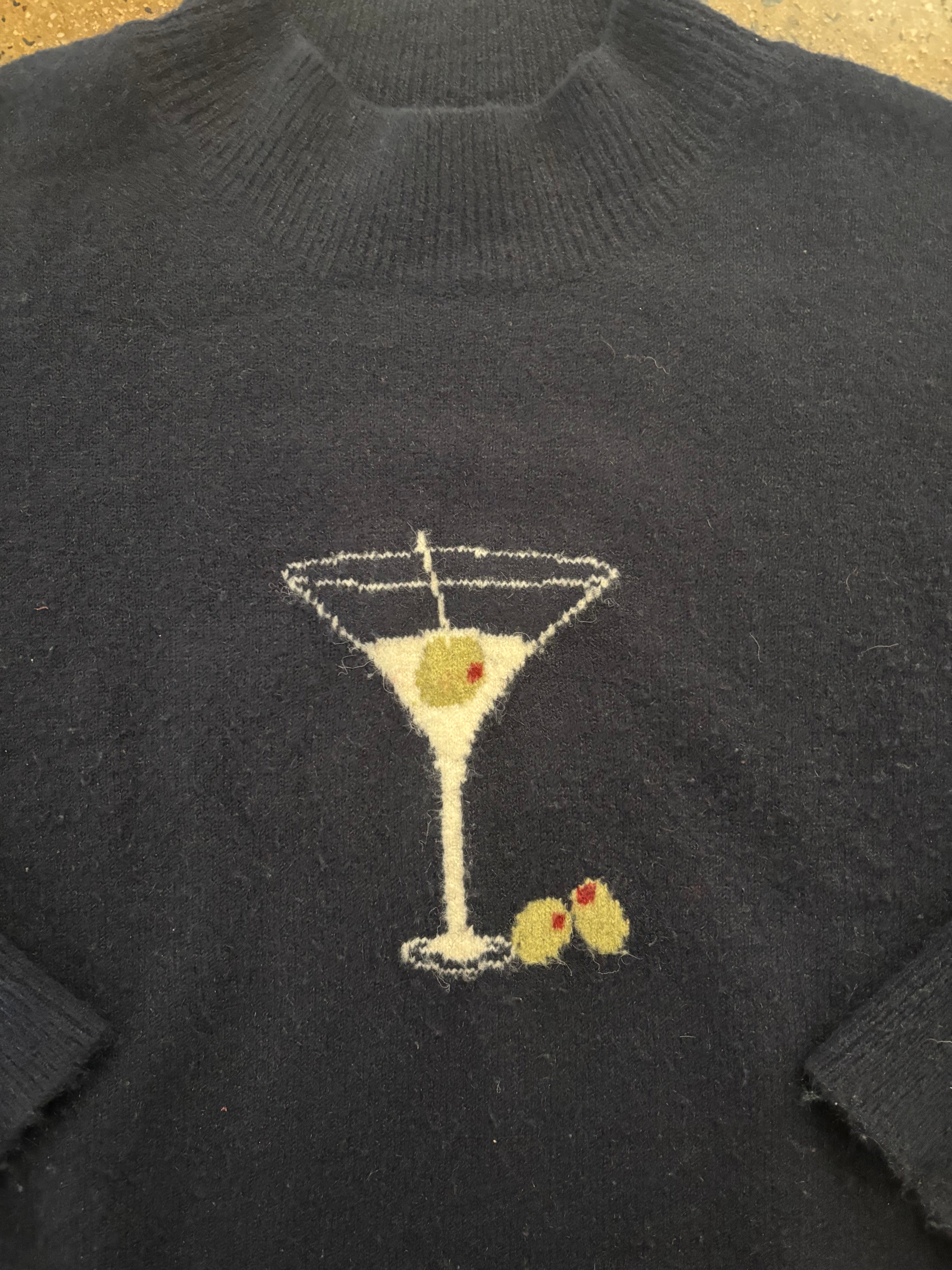 navy gilli martini sweater, s