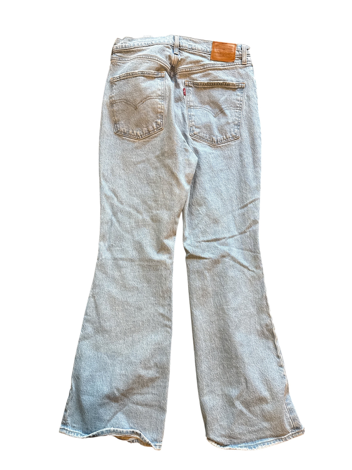 Lightwash Levis 70s flare jeans, 31