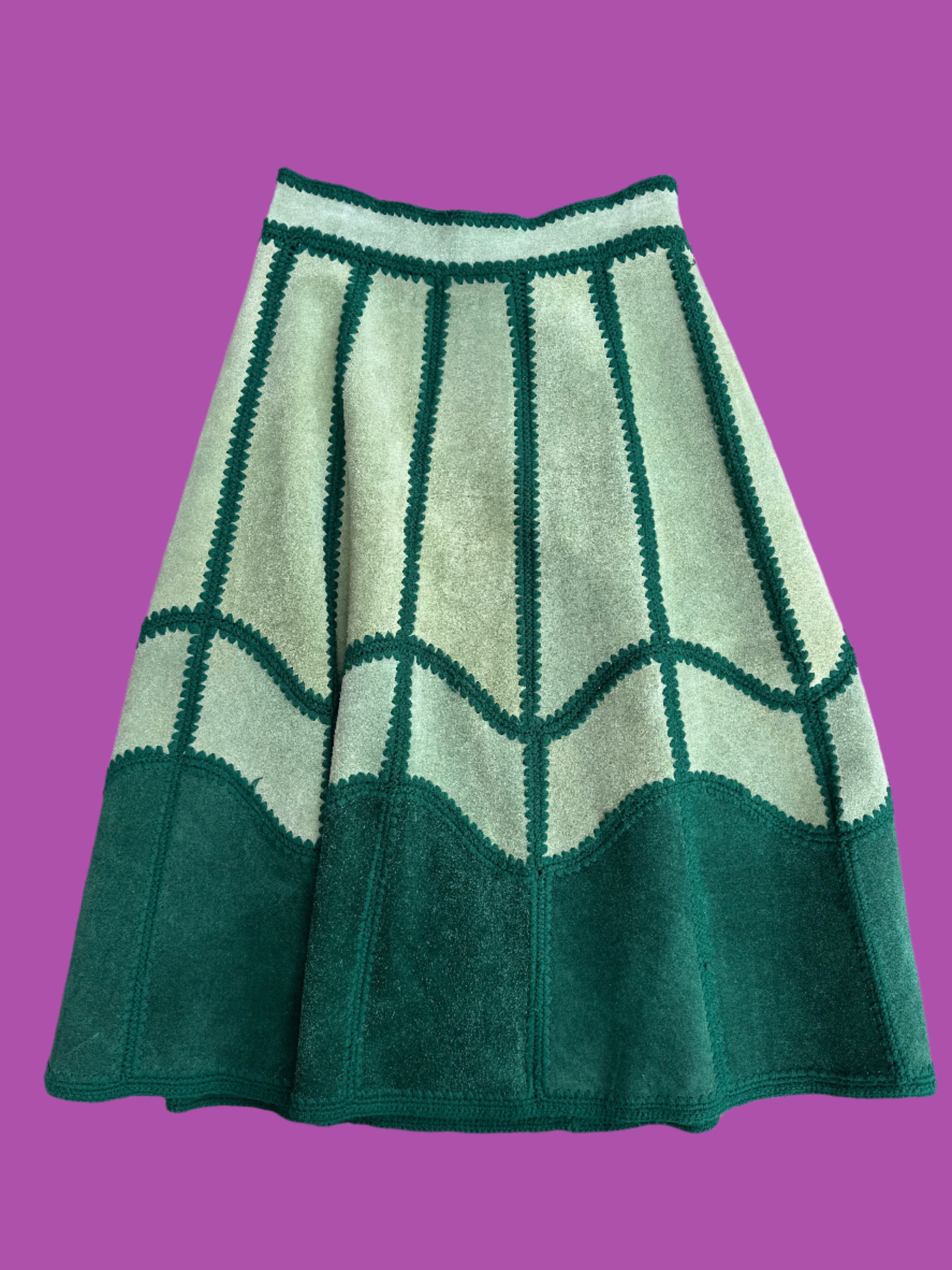 green young east vtg suede skirt, 11/12 (fits like L)