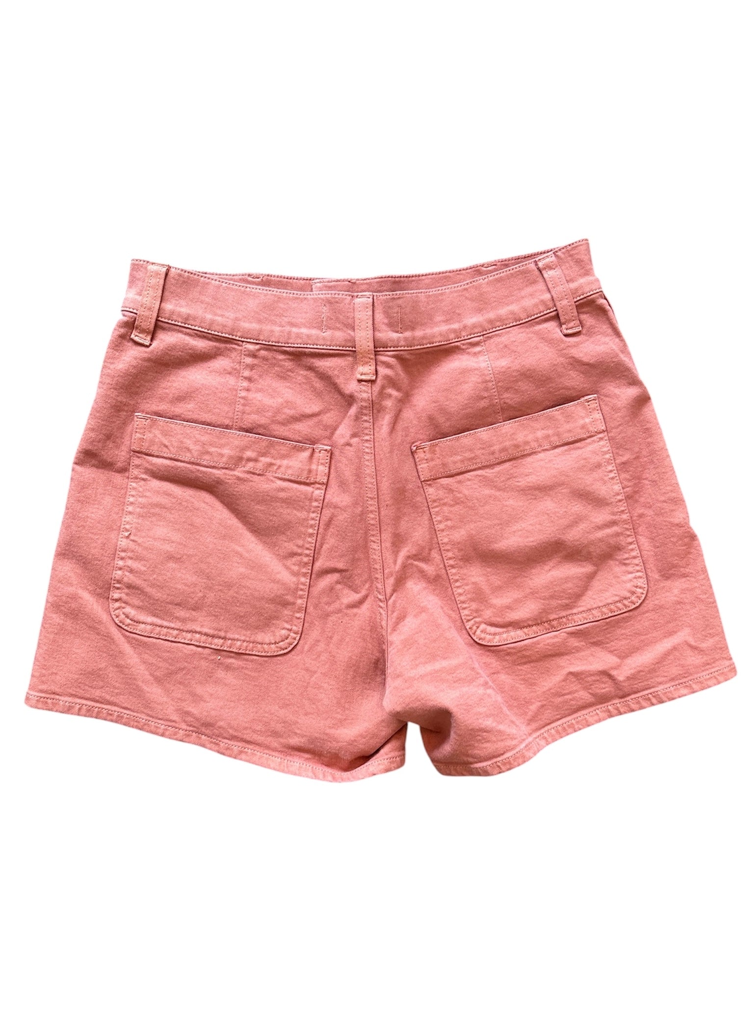 brown madewell nwt high waisted shorts, 27