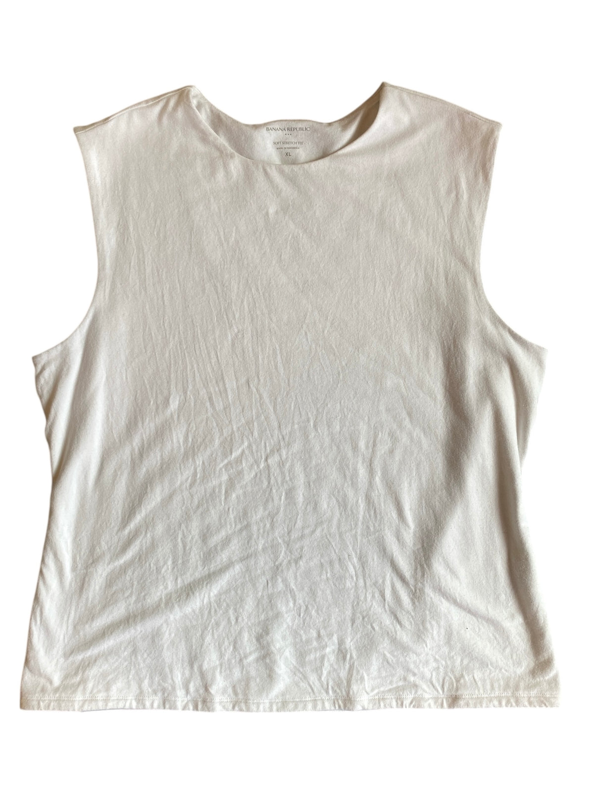 white banana republic tank top, XL