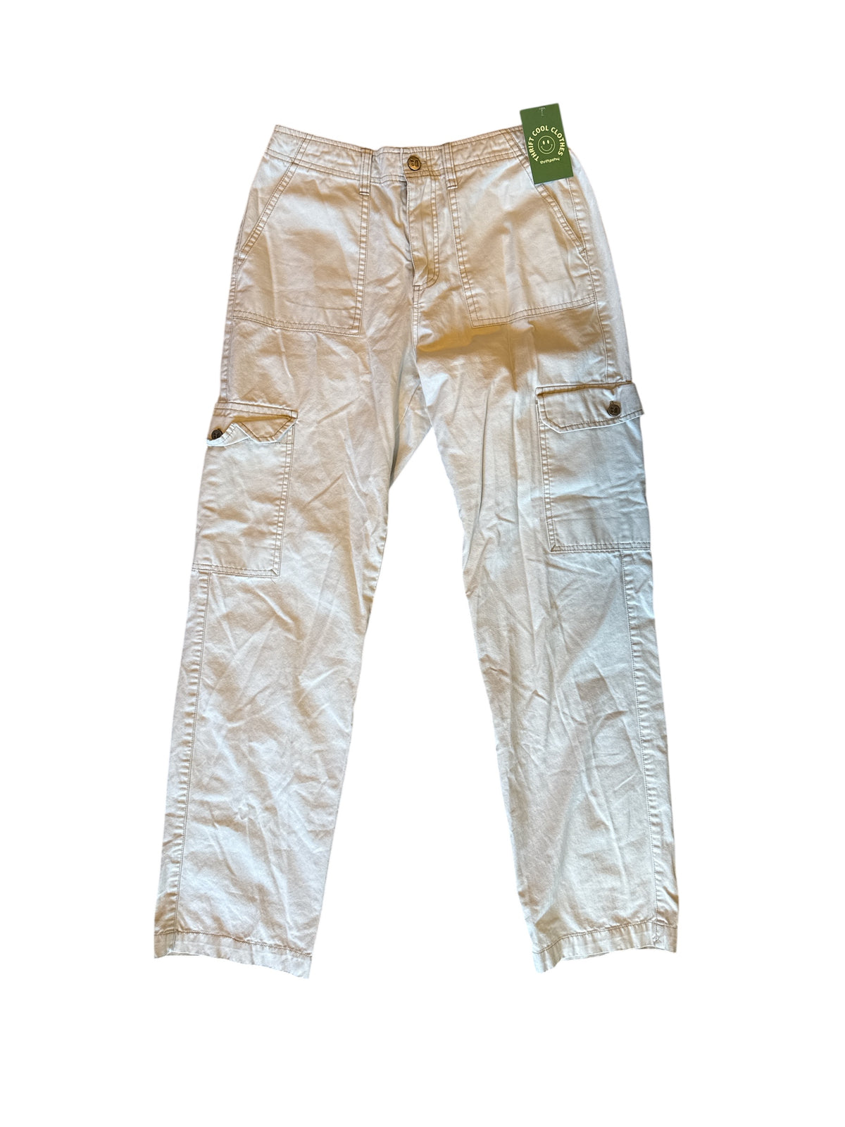 beige monet skateboards Cargo khaki pant, s