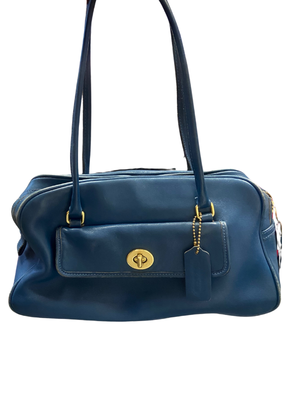 blue vtg Coach bag j1p 9713