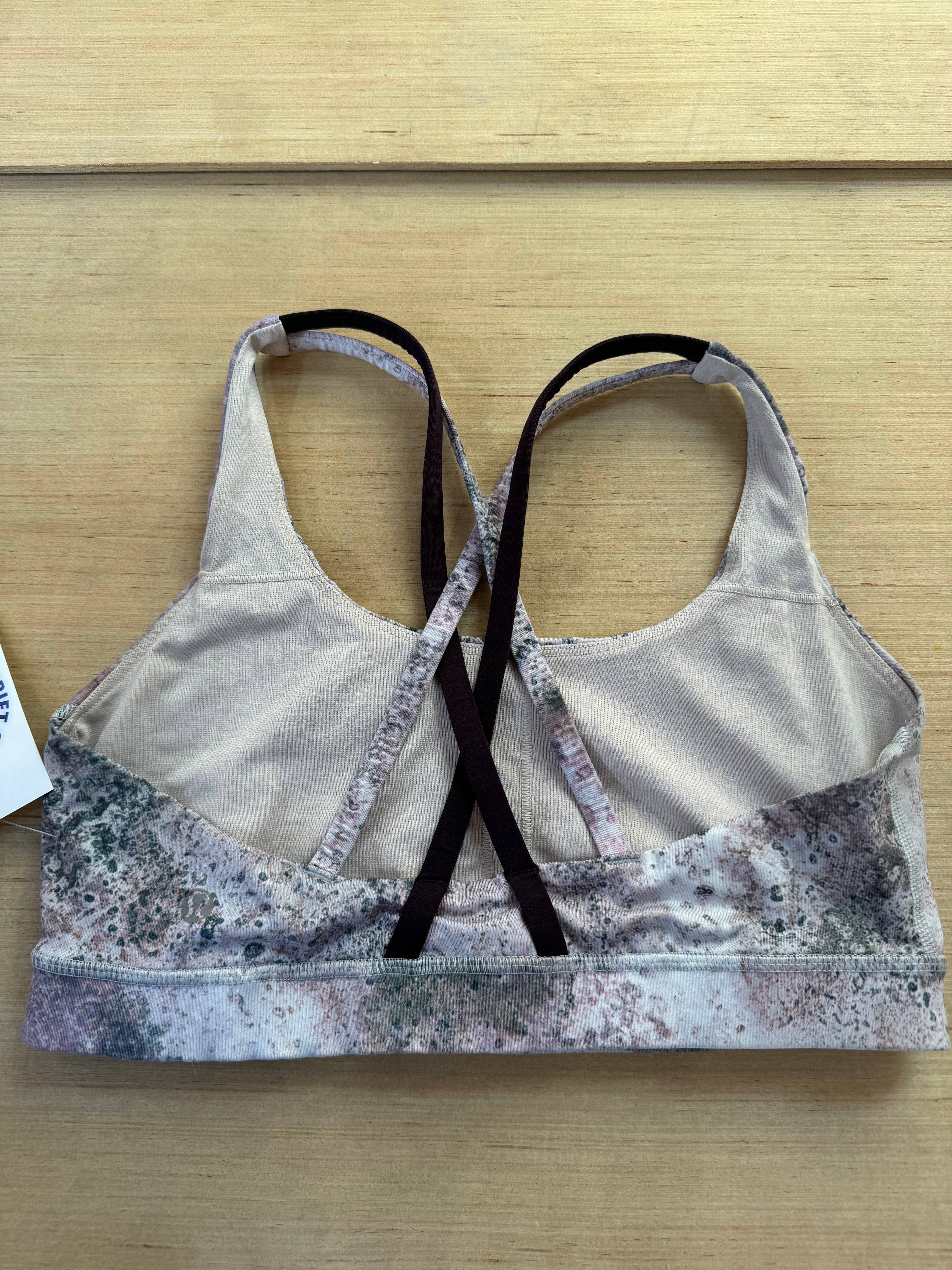 multi Lululemon Patterned sports bra, m