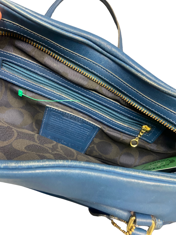 blue vtg Coach bag j1p 9713