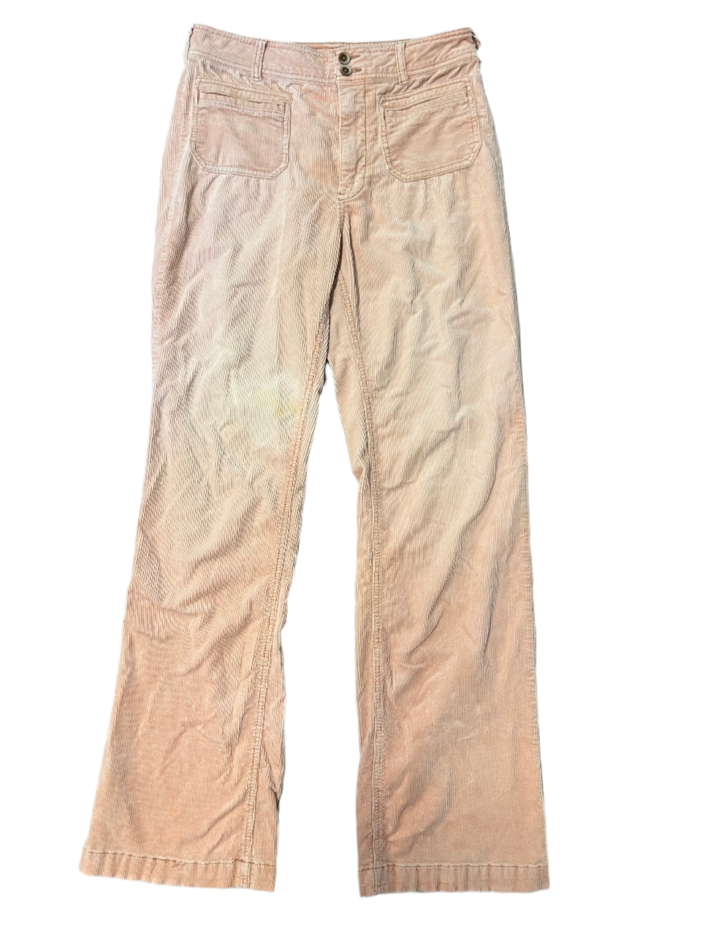 pink pilcro cord pants, 28 T