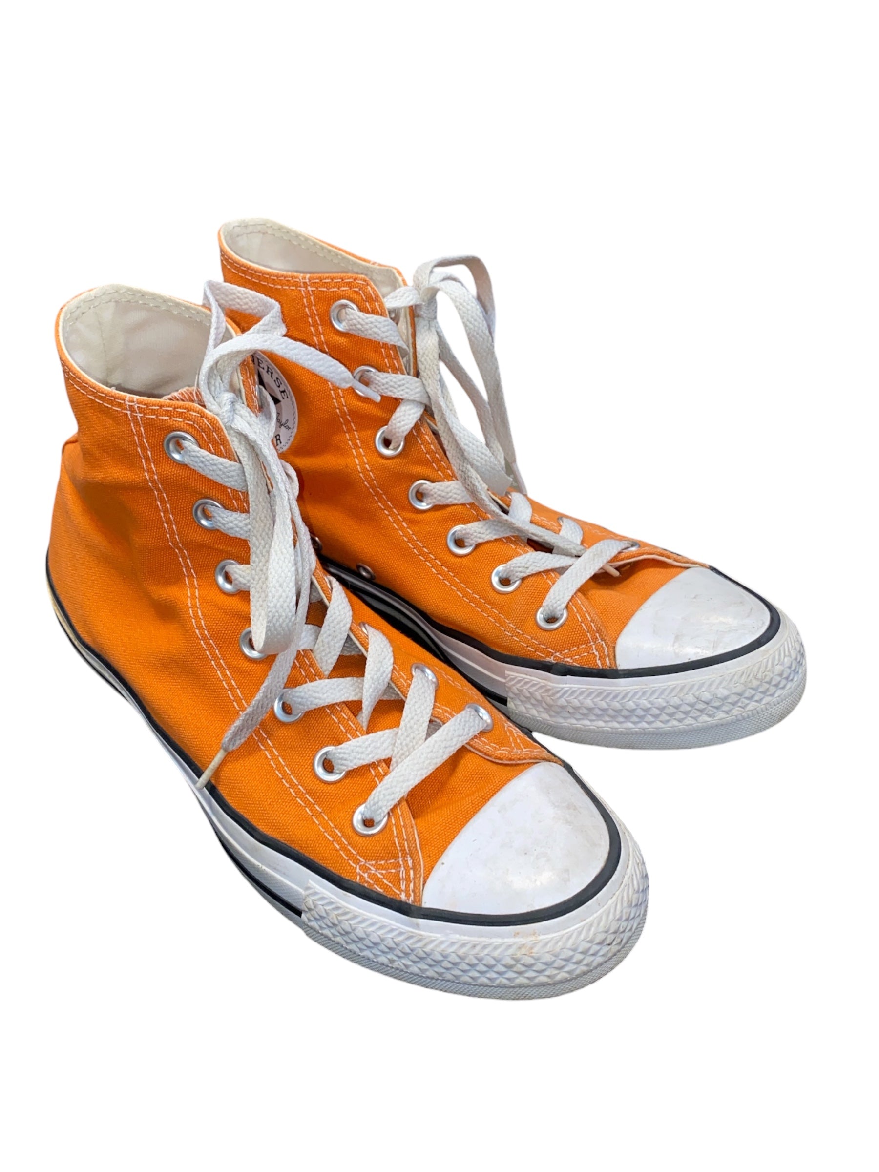 orange converse High-top allstar, 8