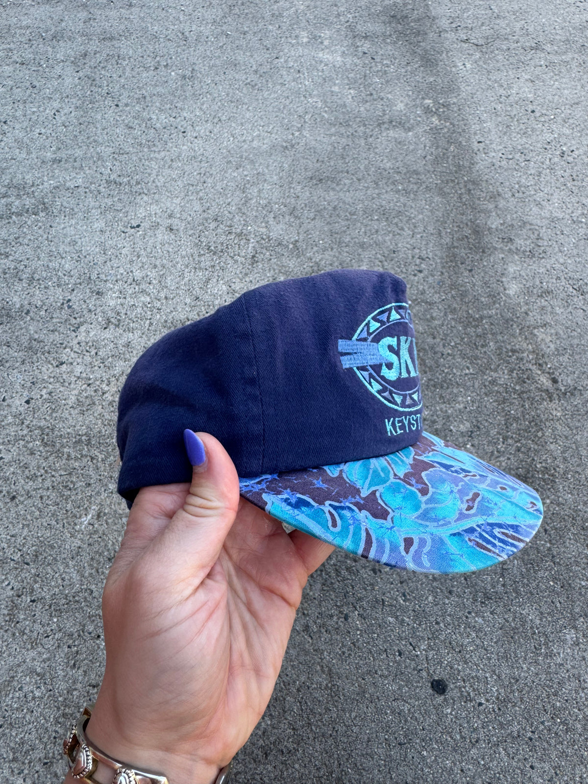 Blue Ski keystone hat