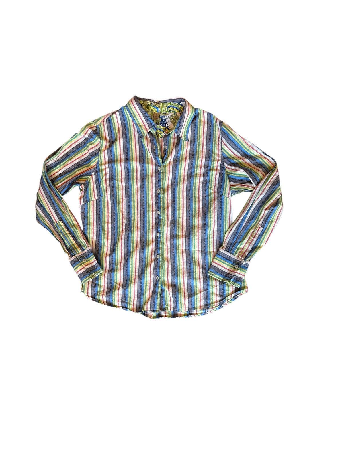 multi stripe ls button down, 14