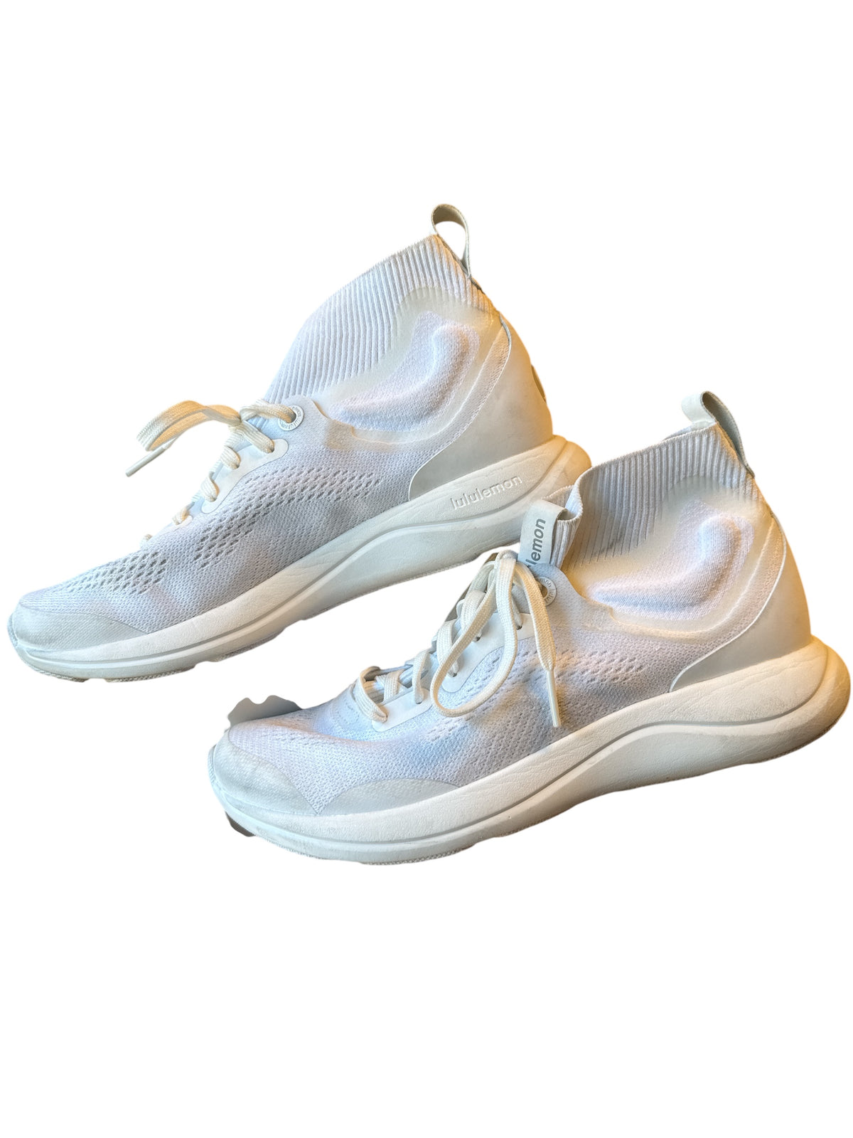 white lululemon high top tennis shoes, 7
