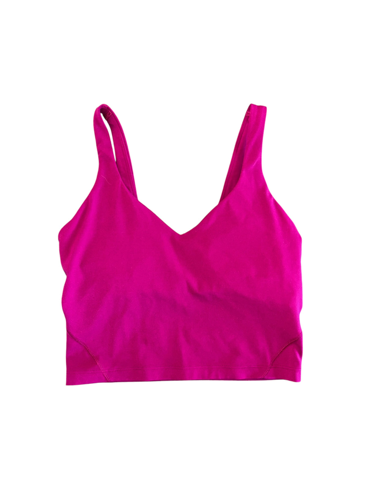 magenta lululemon sports bra, 6