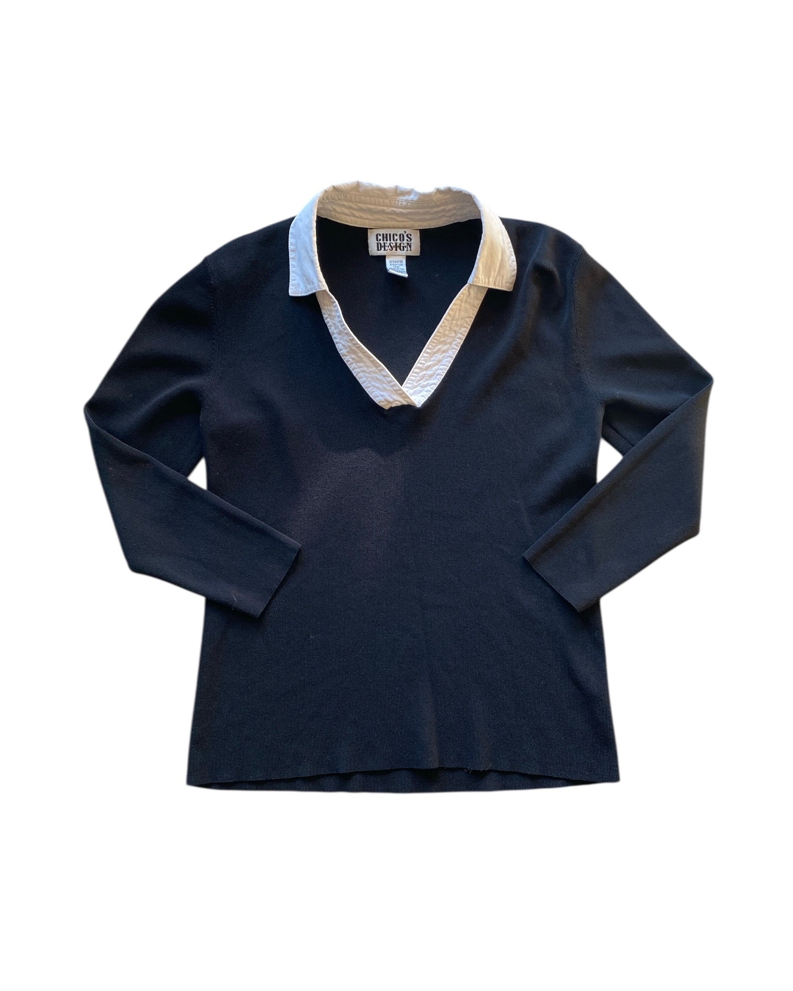 white black chicos collared ls, 0