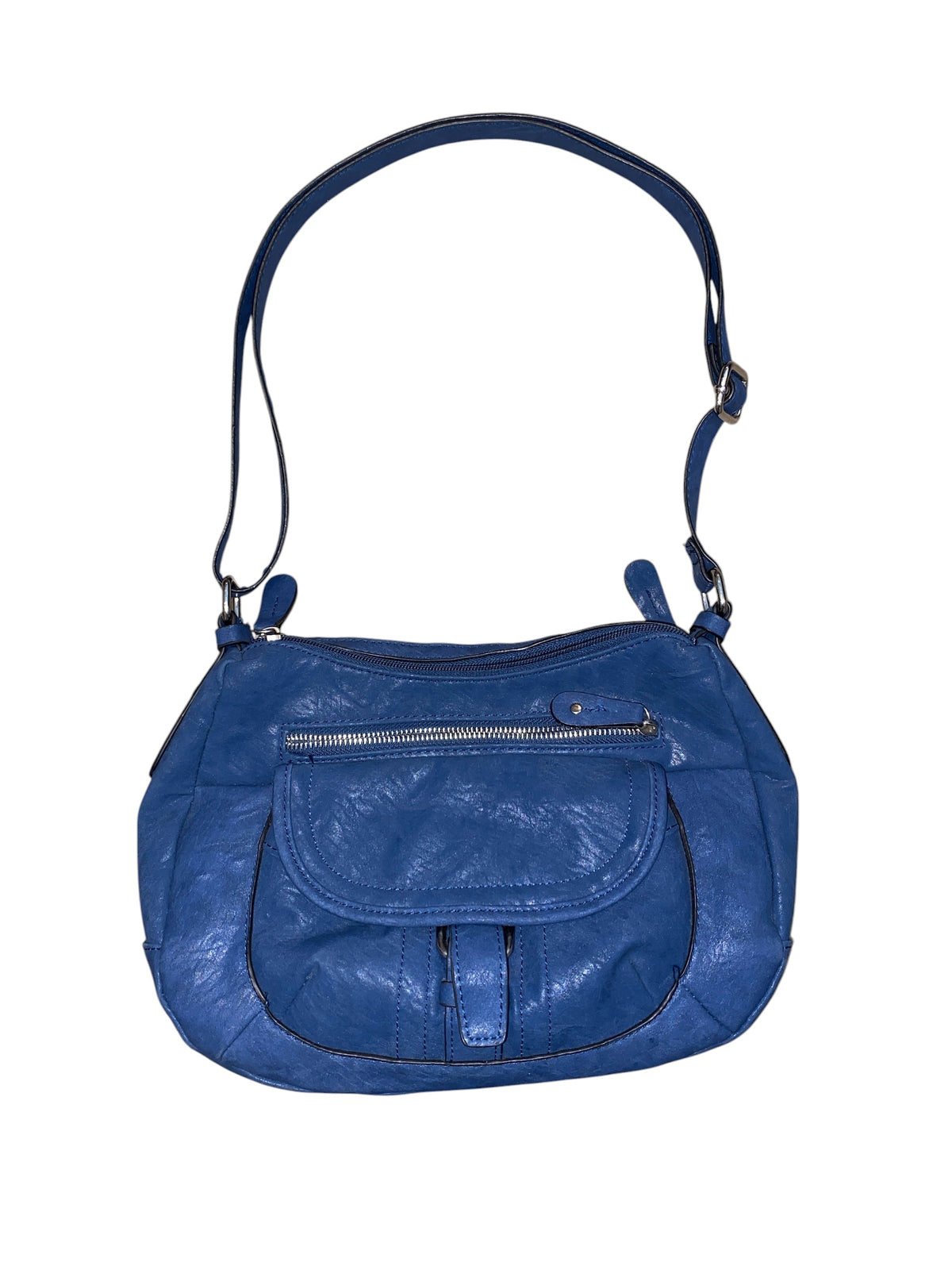 Blue Bueno Leather shoulder bag