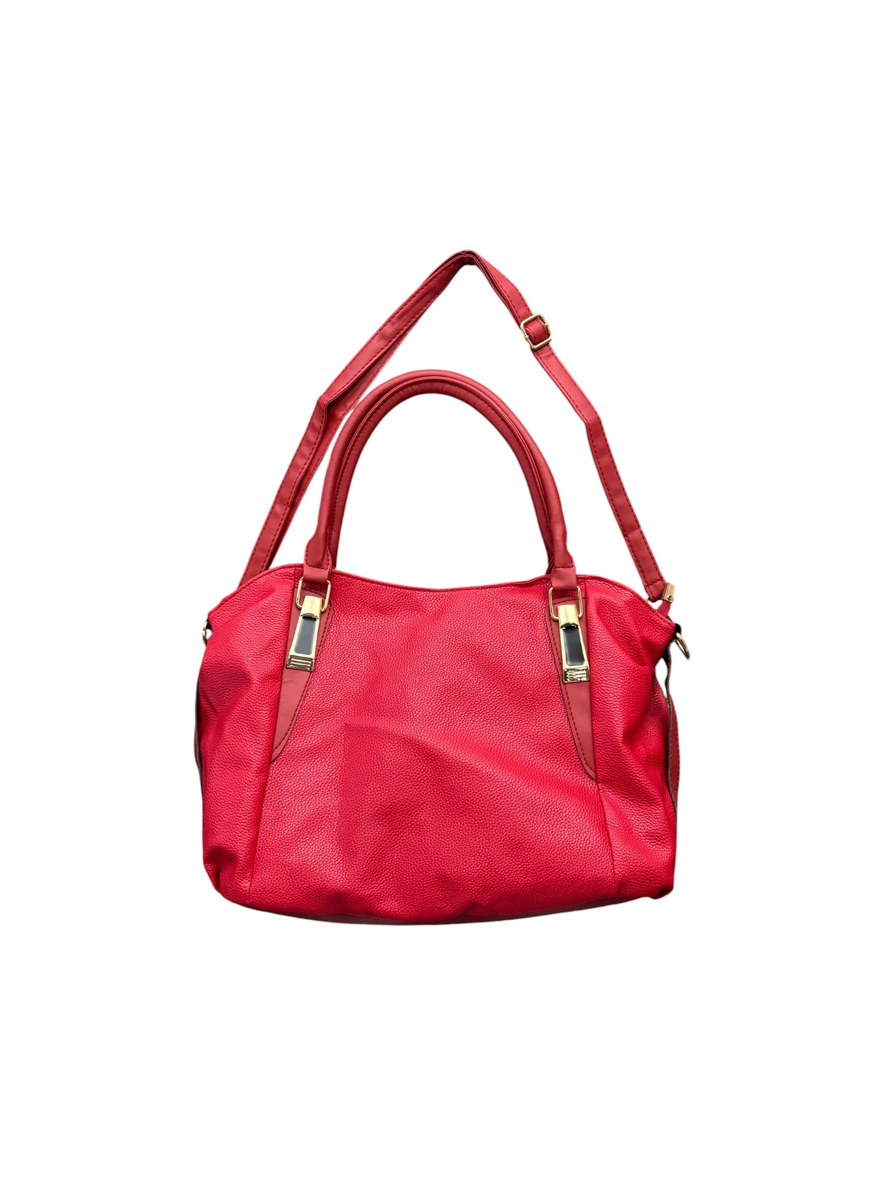 red handbag