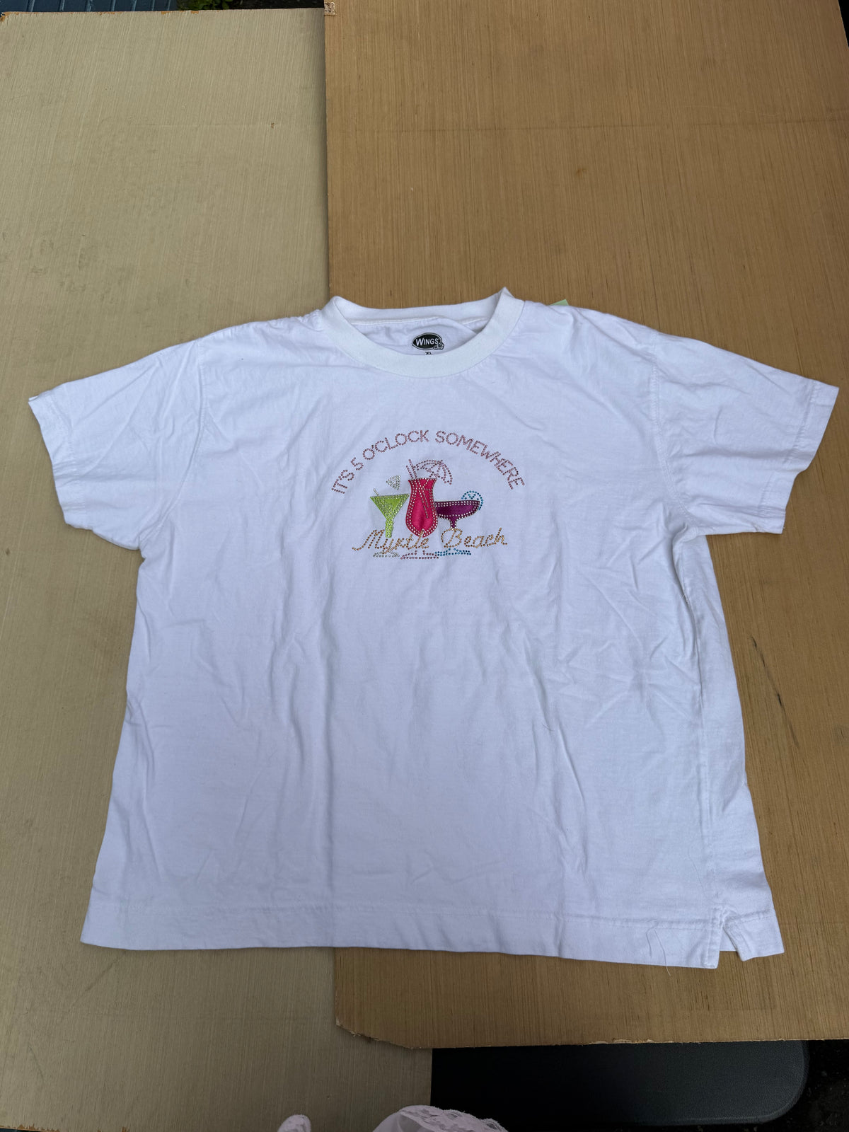 white wings 5 oclock somewhere, xl