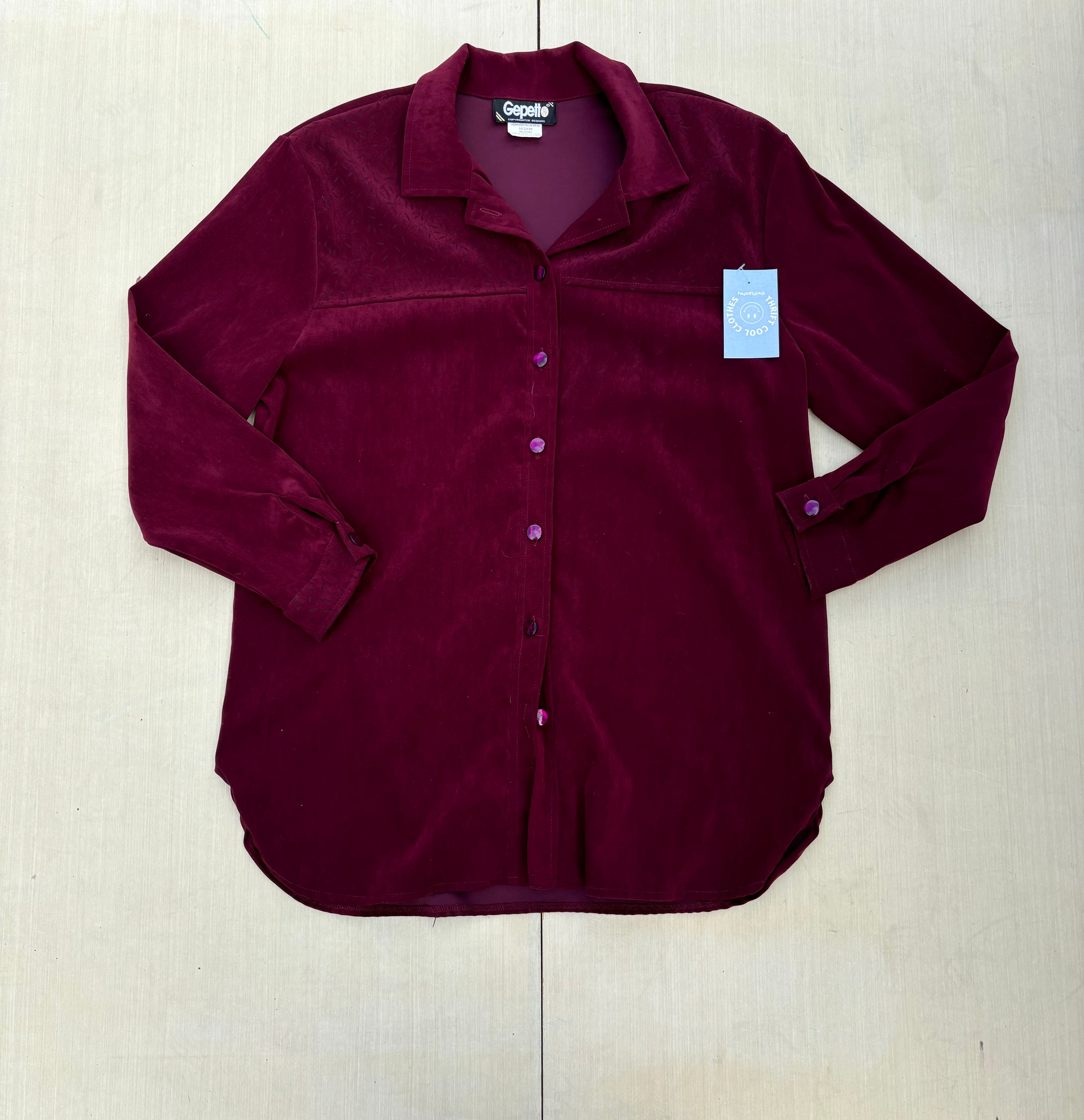 red gepetto trouser blazer set, m