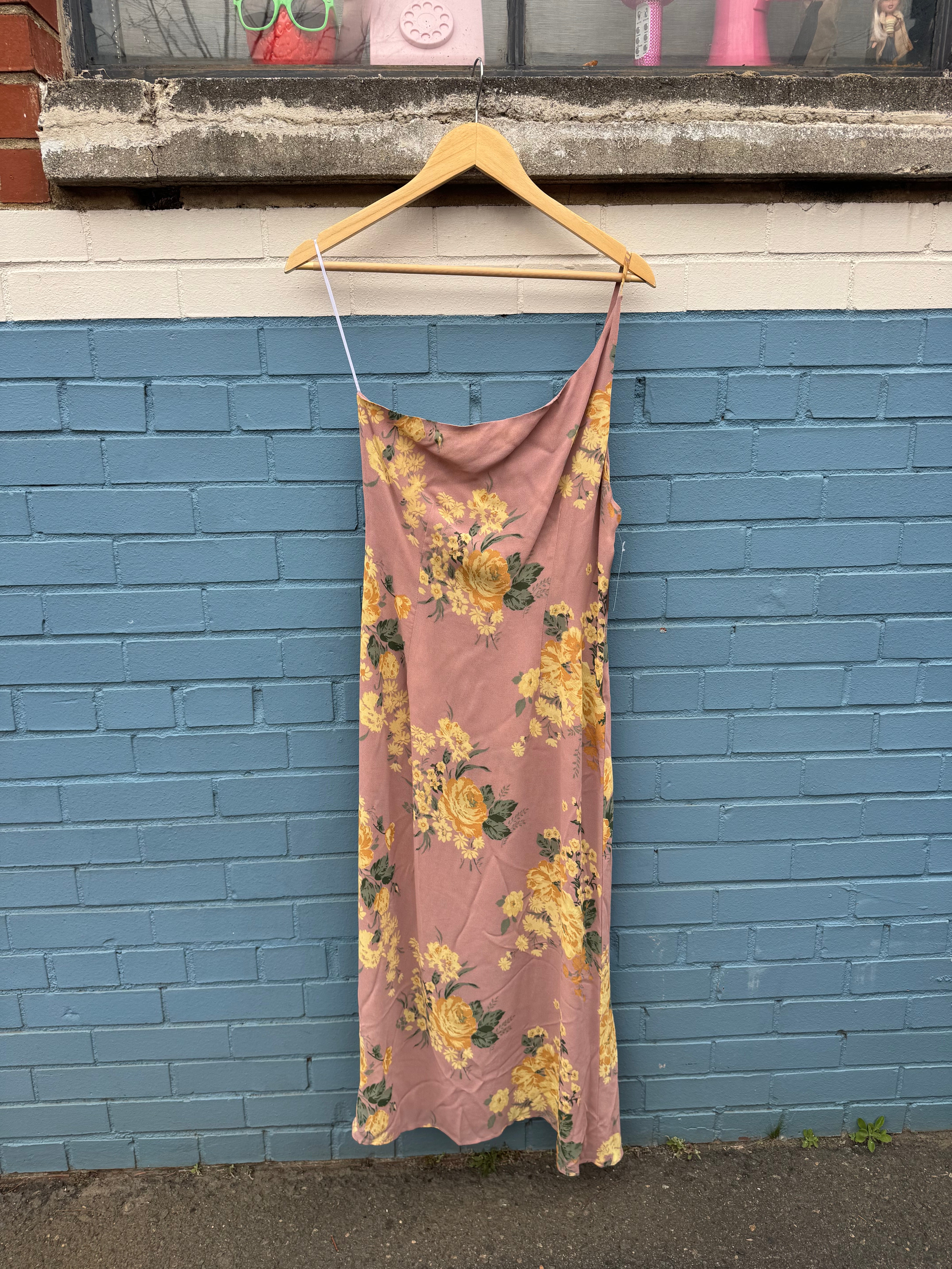 Beige Reformation Long dress, 8