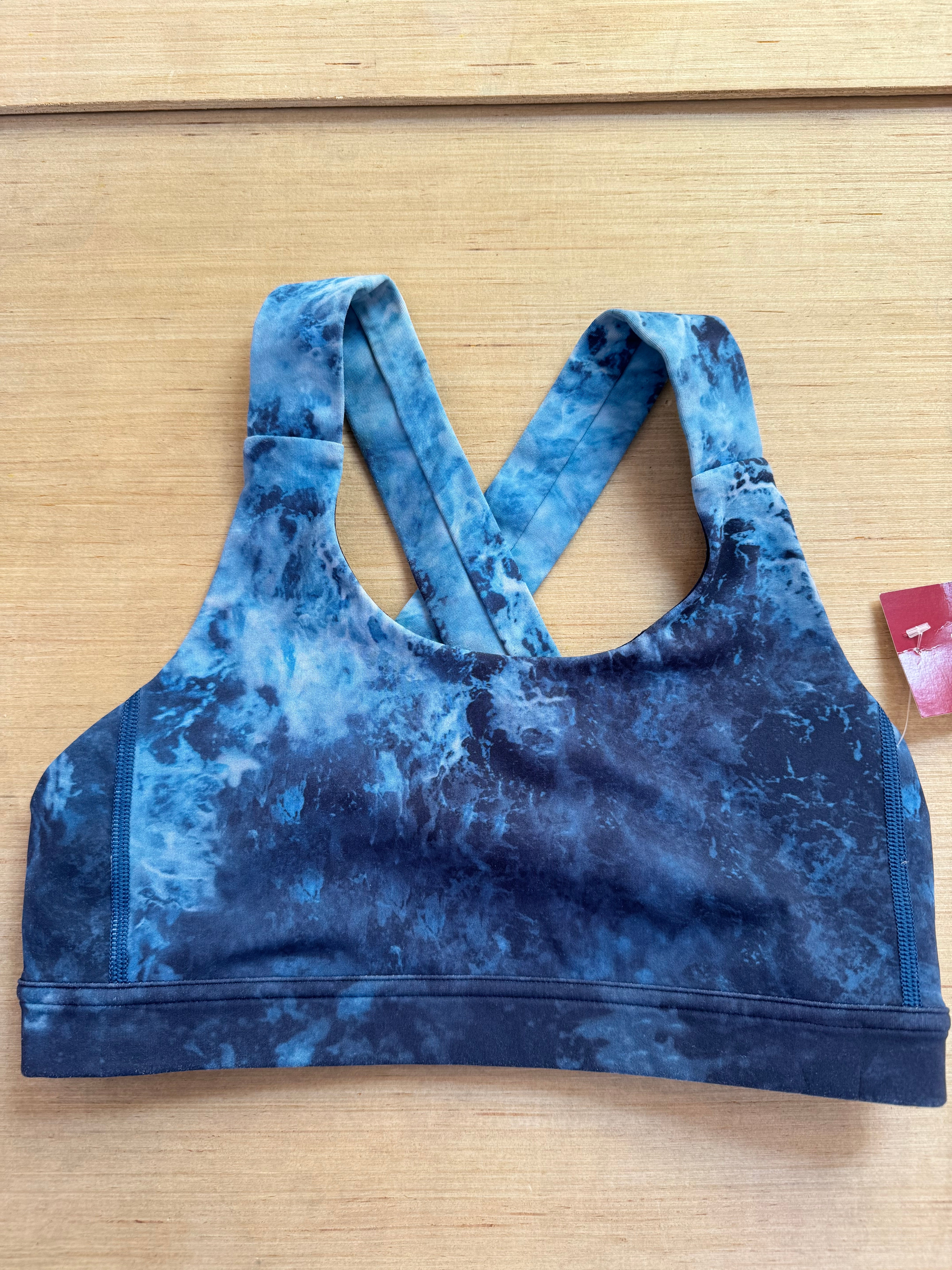 blue lululemon water sports bra, 6