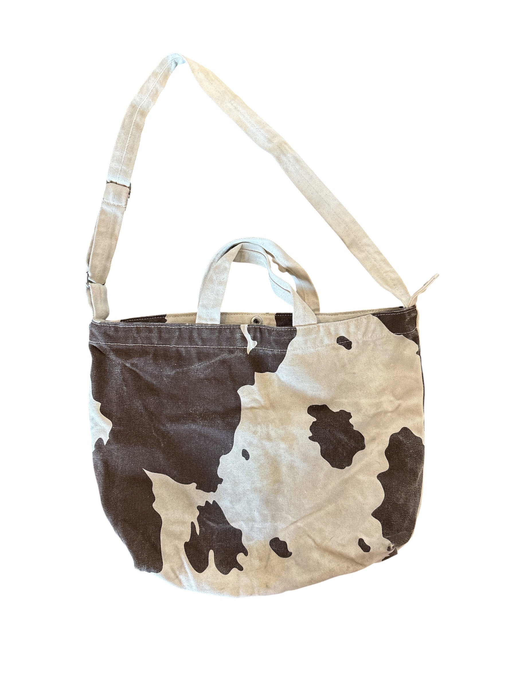 Baggu Cow print canvas tote
