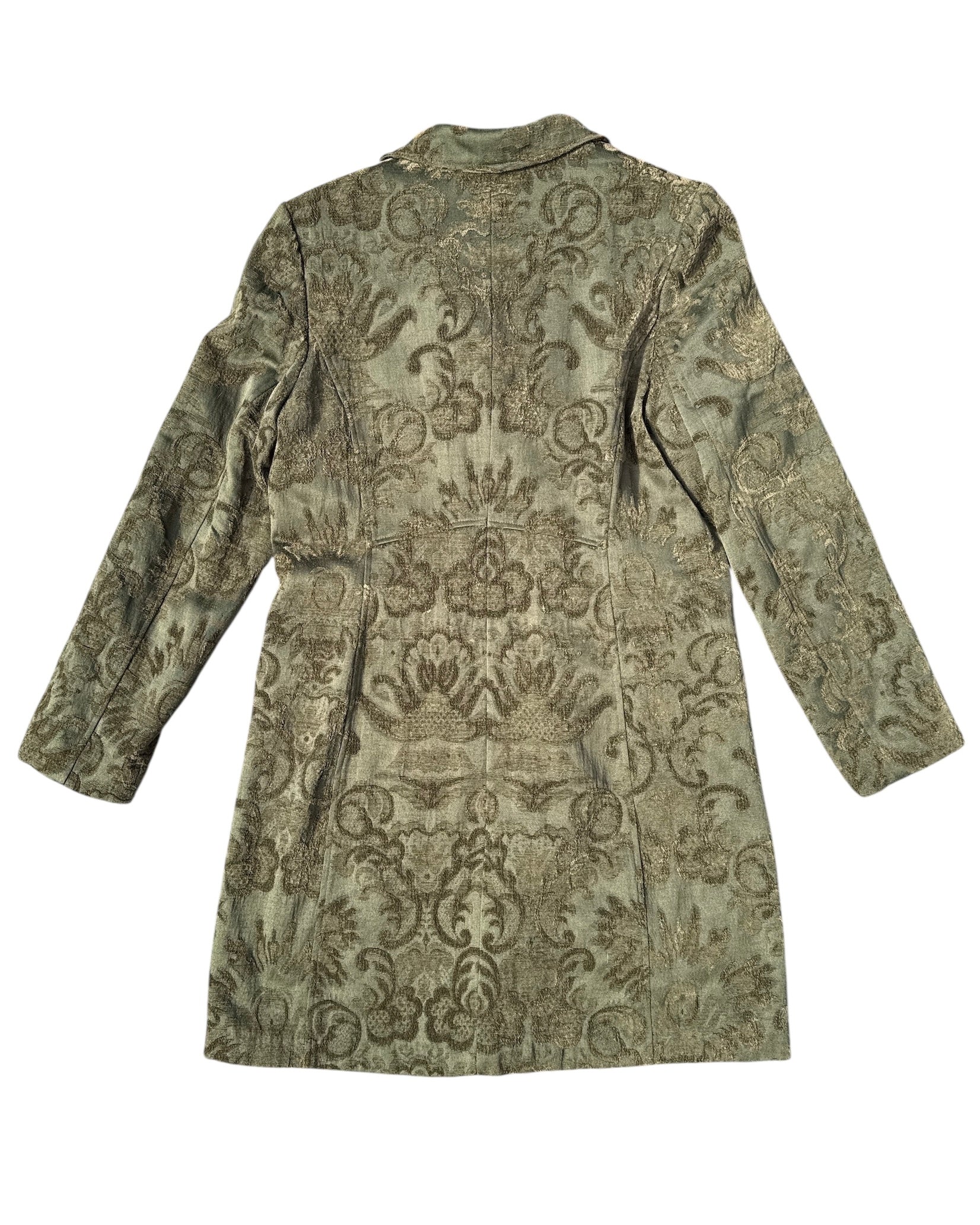 green george paisley embossed peacoat, 12/14