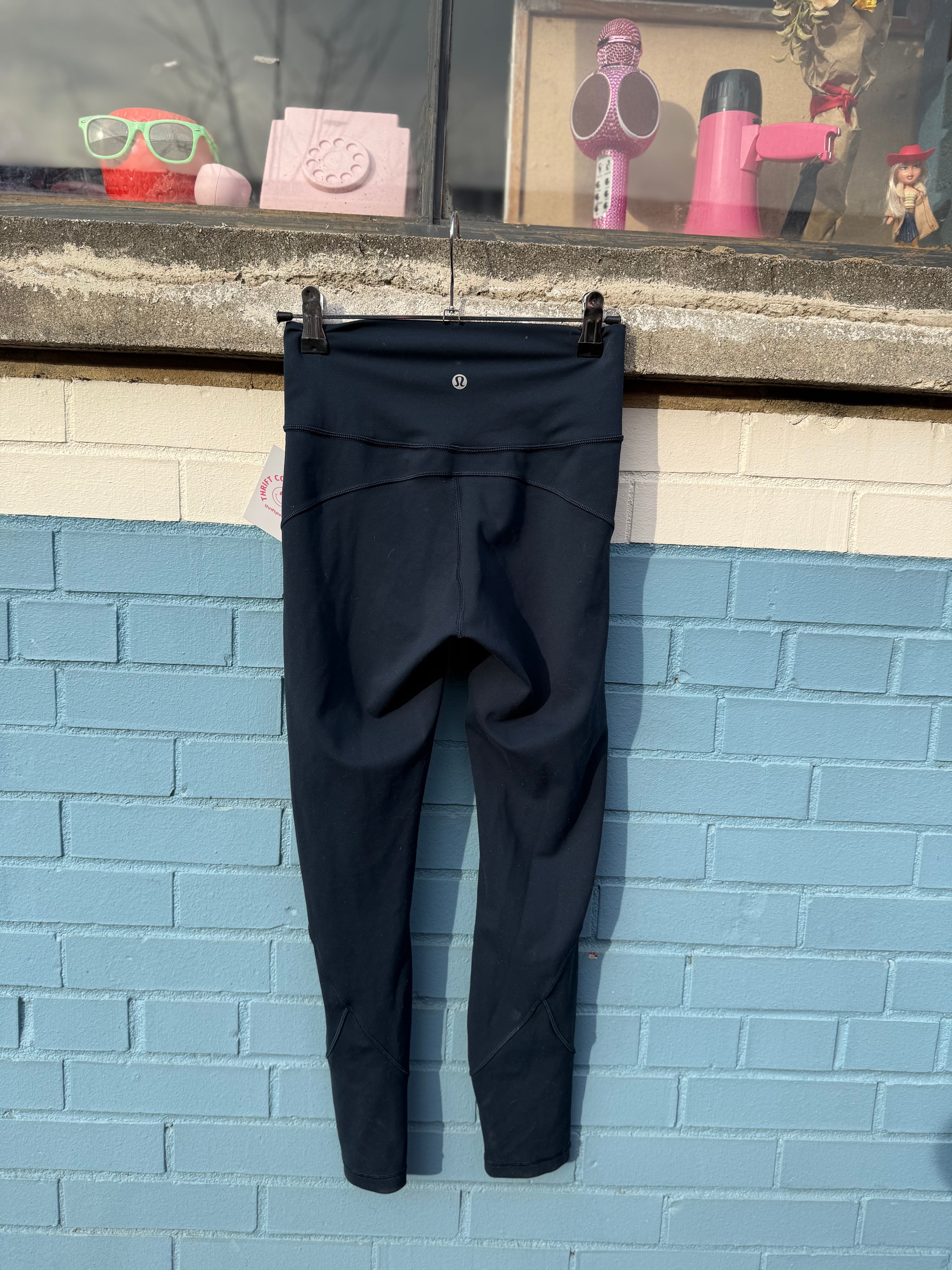 navy lululemon leggings, 4