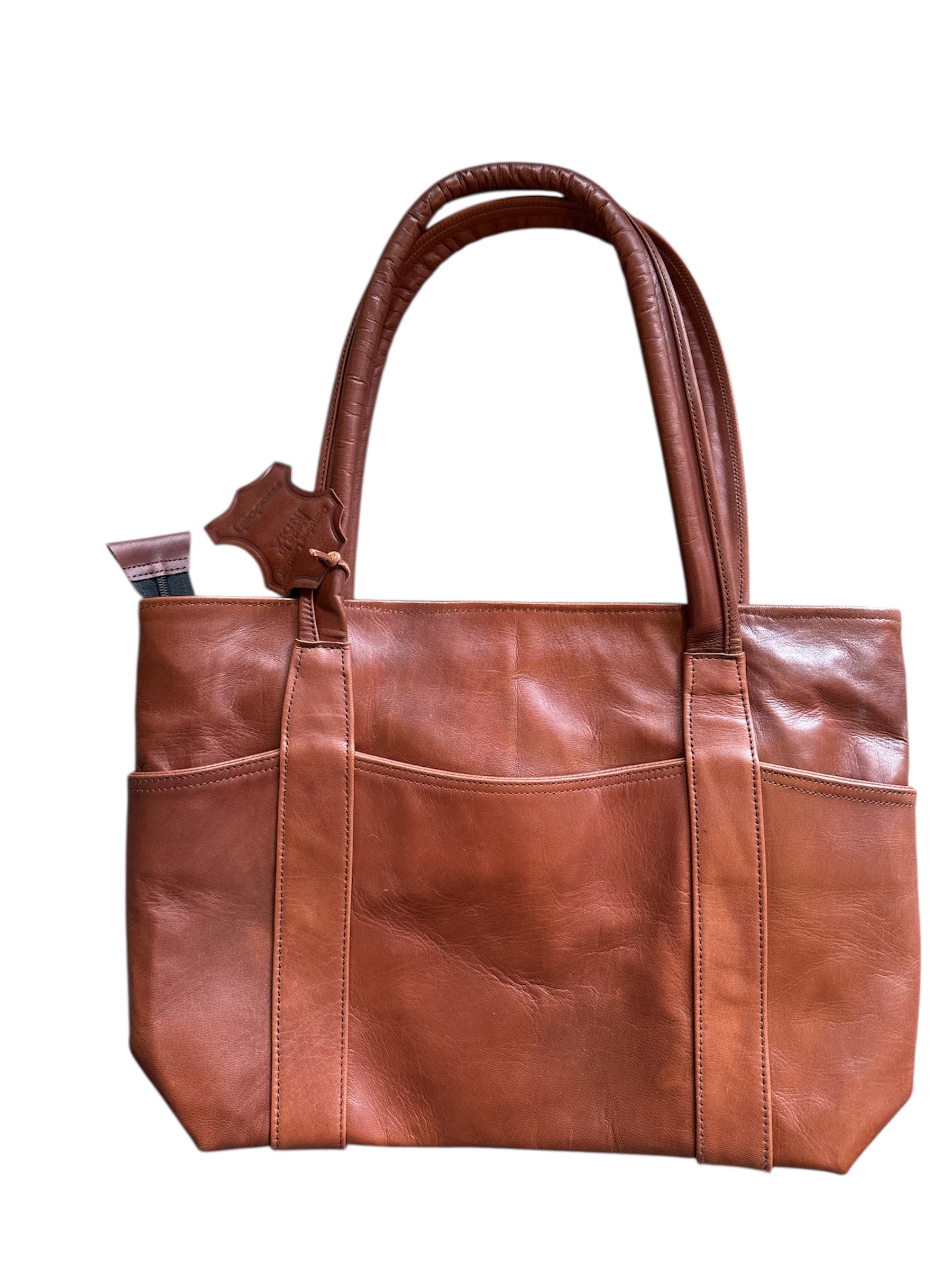 brown madosh nwt leather handbag