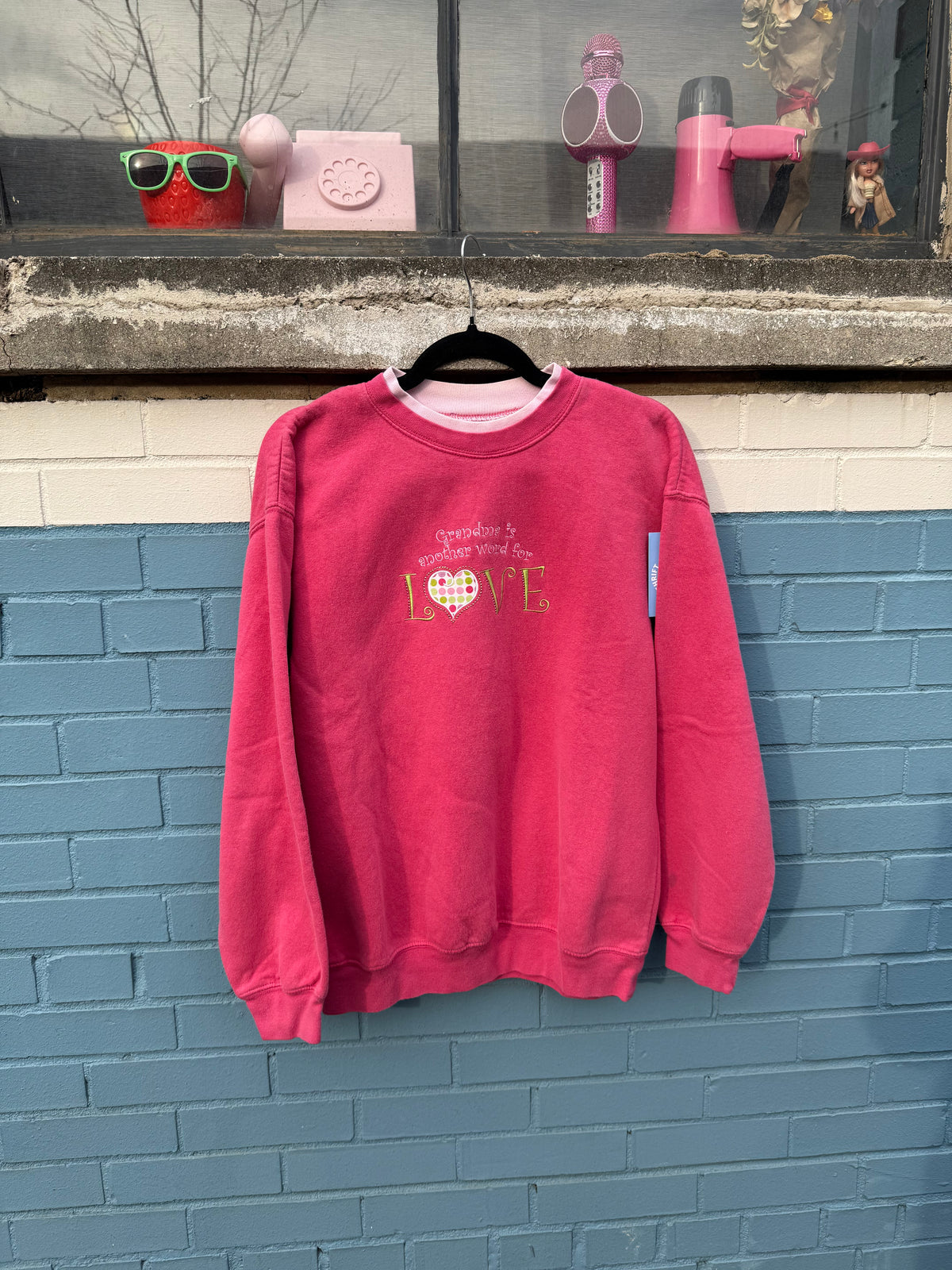 Pink M&c sportswear Grandma crewneck, M