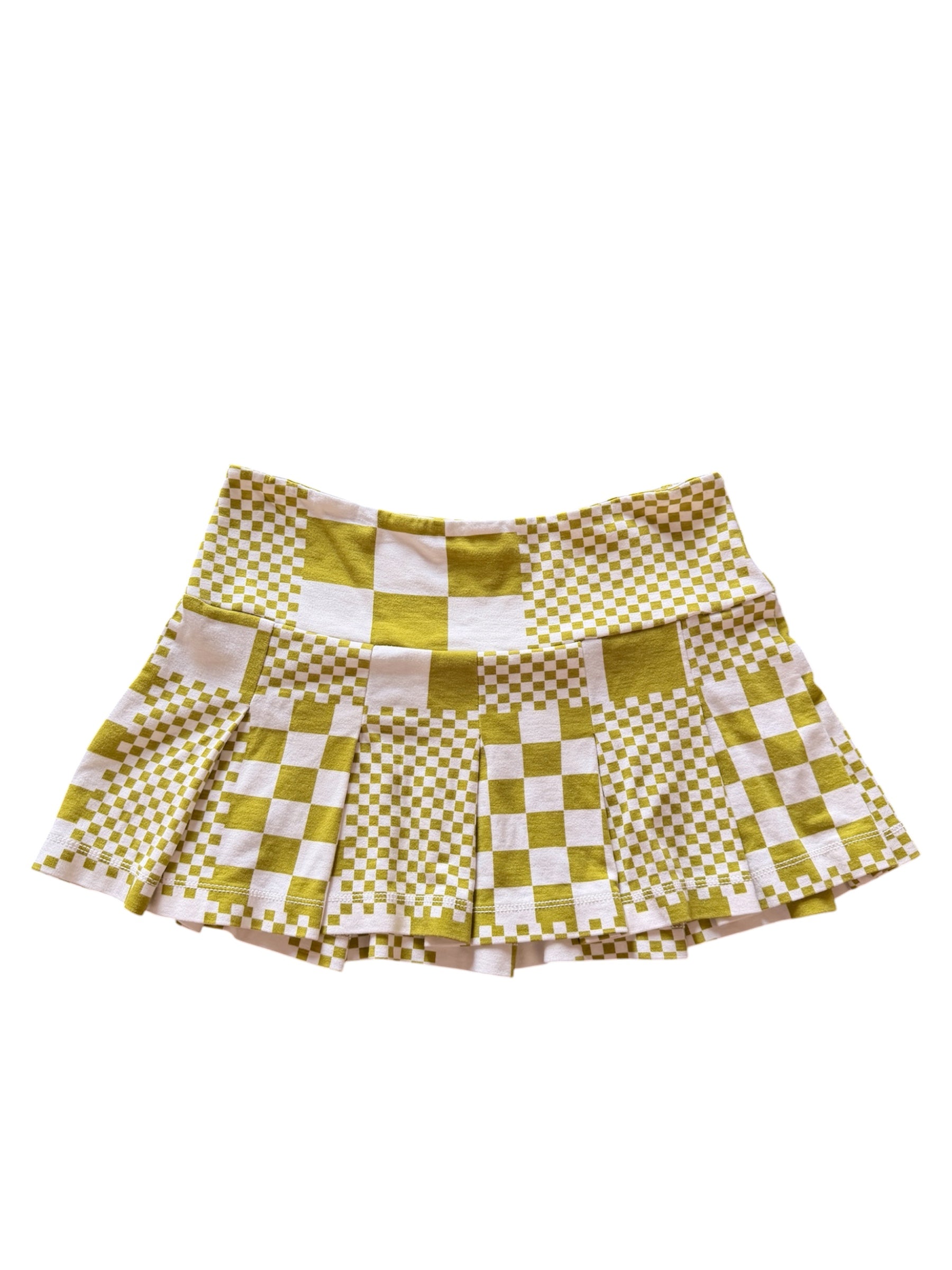 White green Urban outfitters Multi checkered mini skirt, M