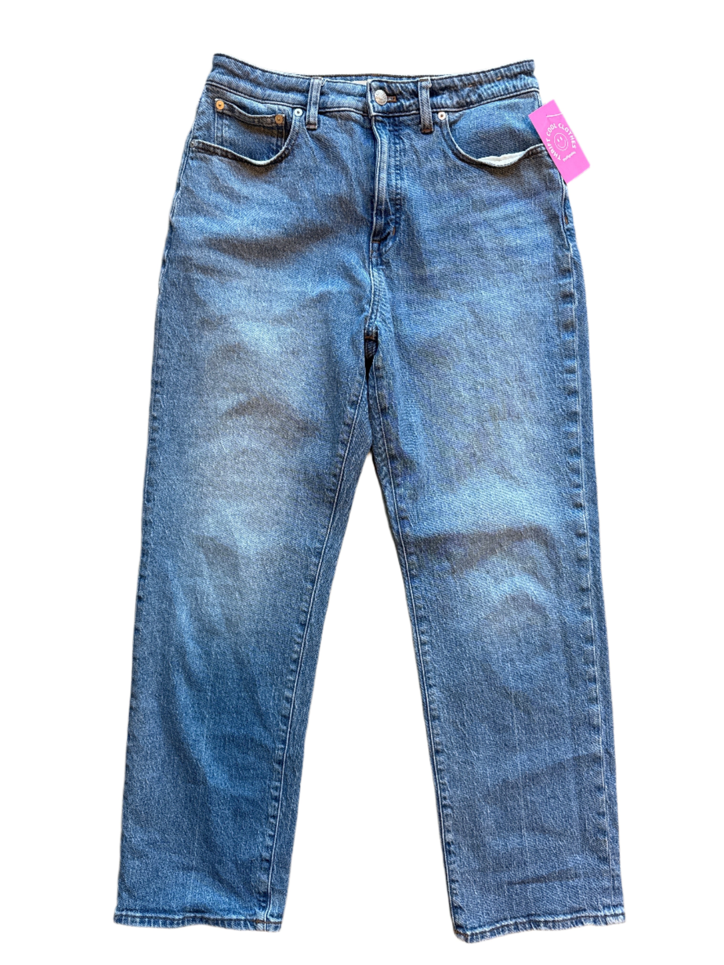 Blue Madewell curvy 90s straight Womens jeans, 29