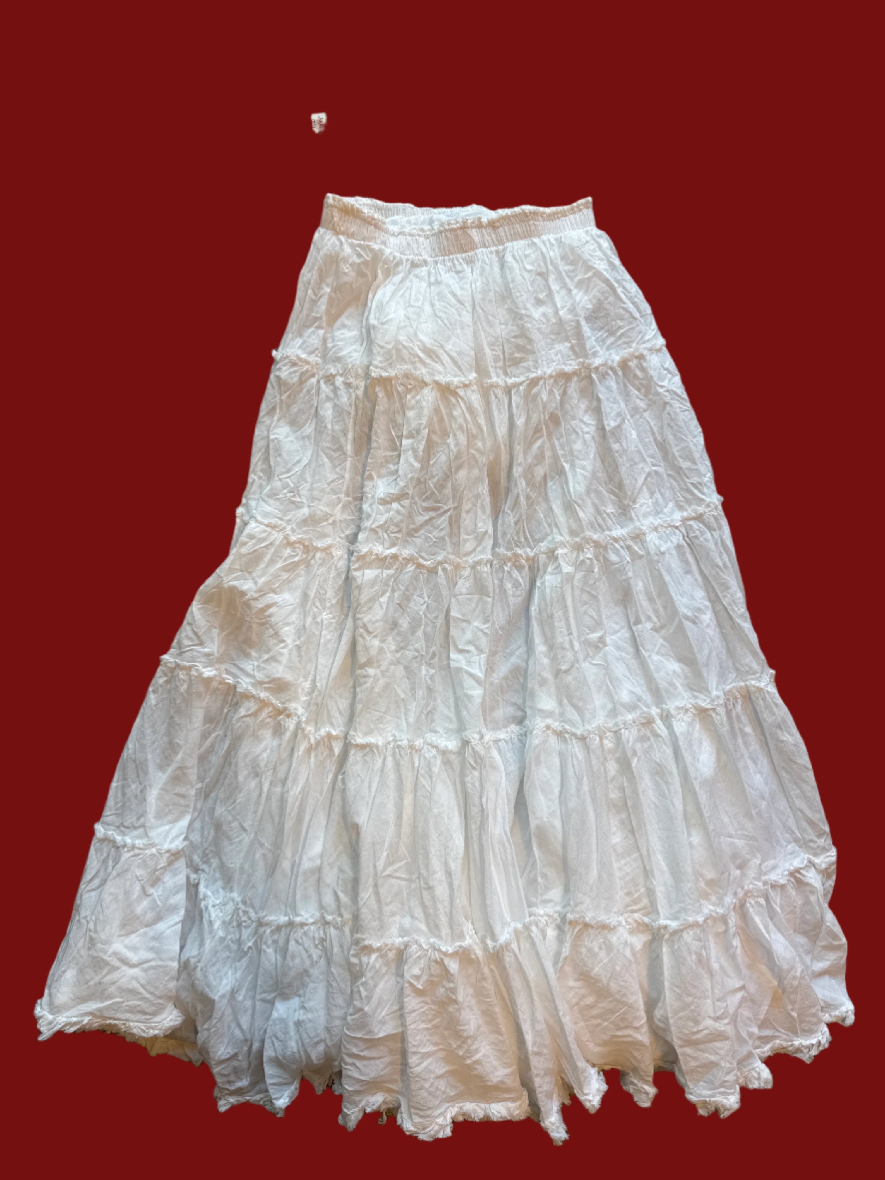 white Long skirt, s