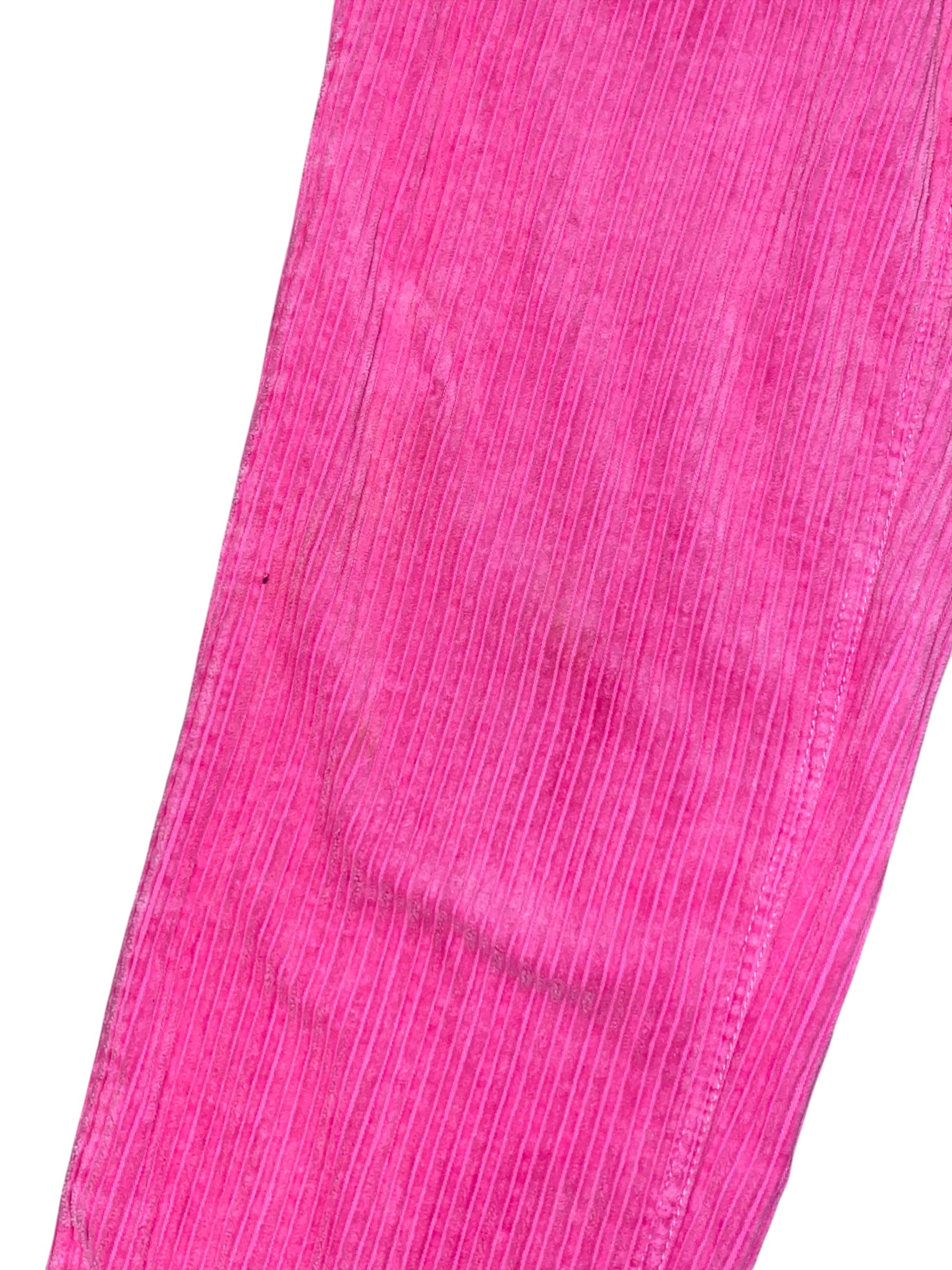 pink bdg cord pants, 26