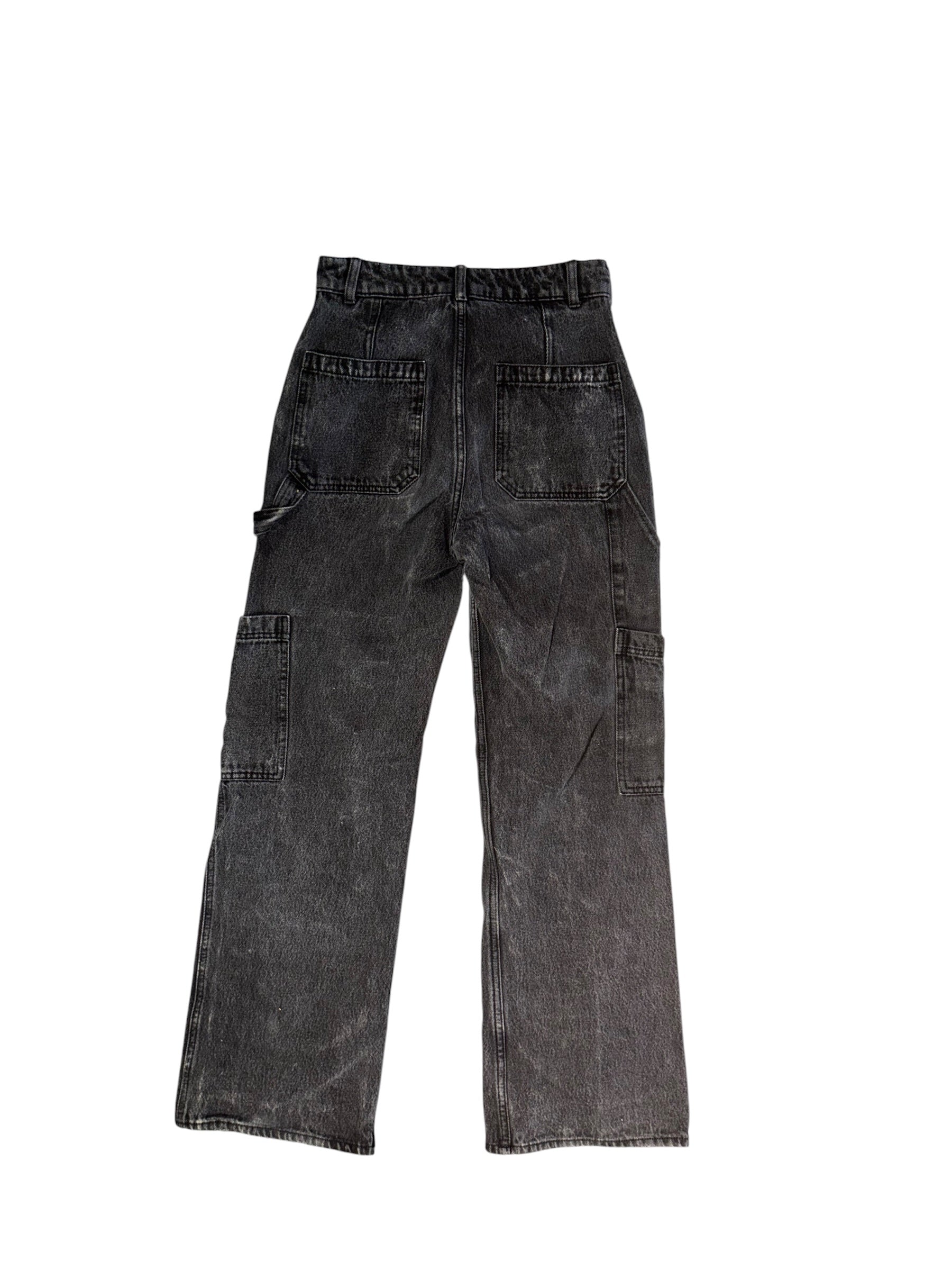 black h&m cargo jeans, 4