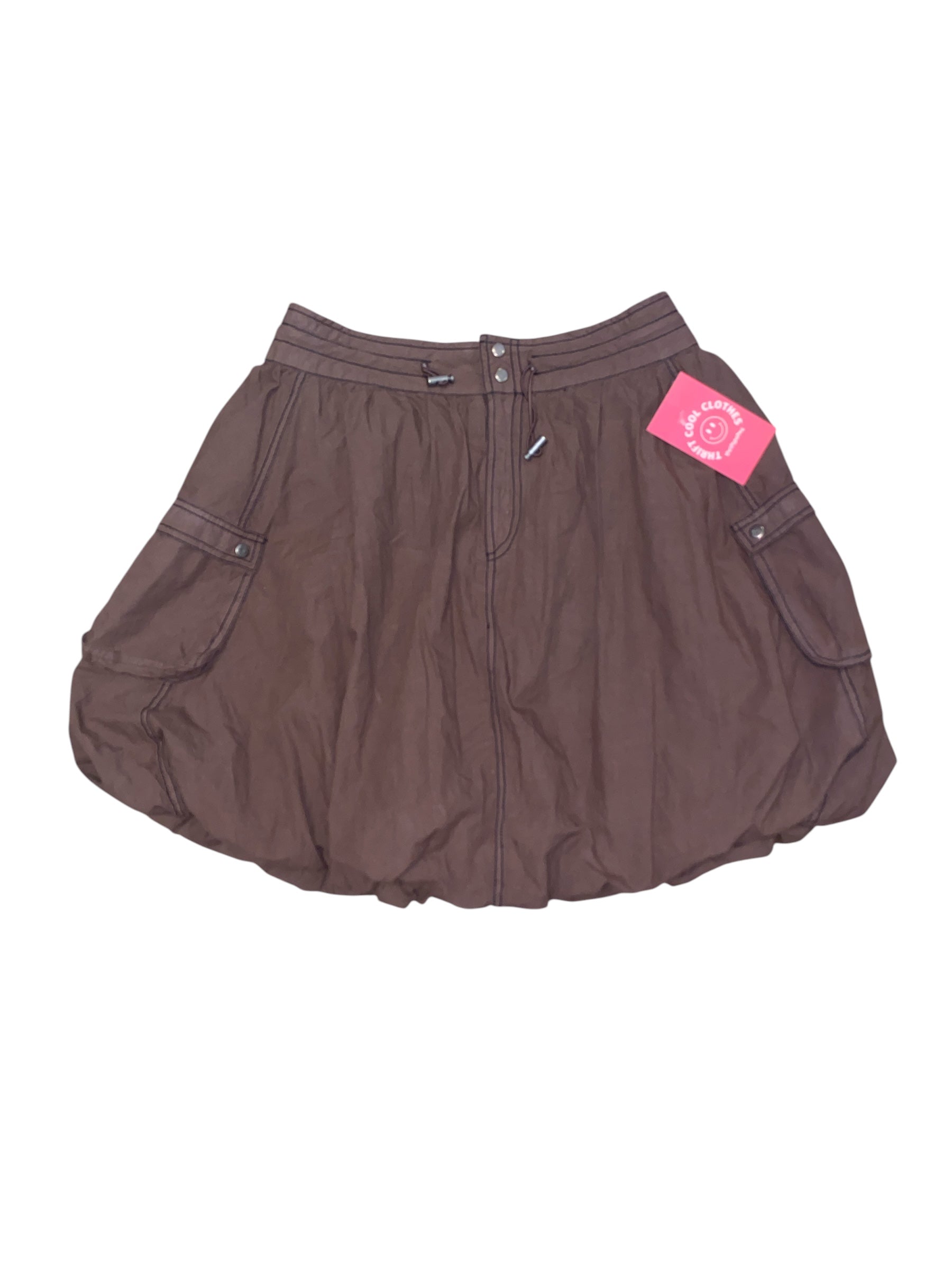 Brown Pilcro Bubble skirt, 2