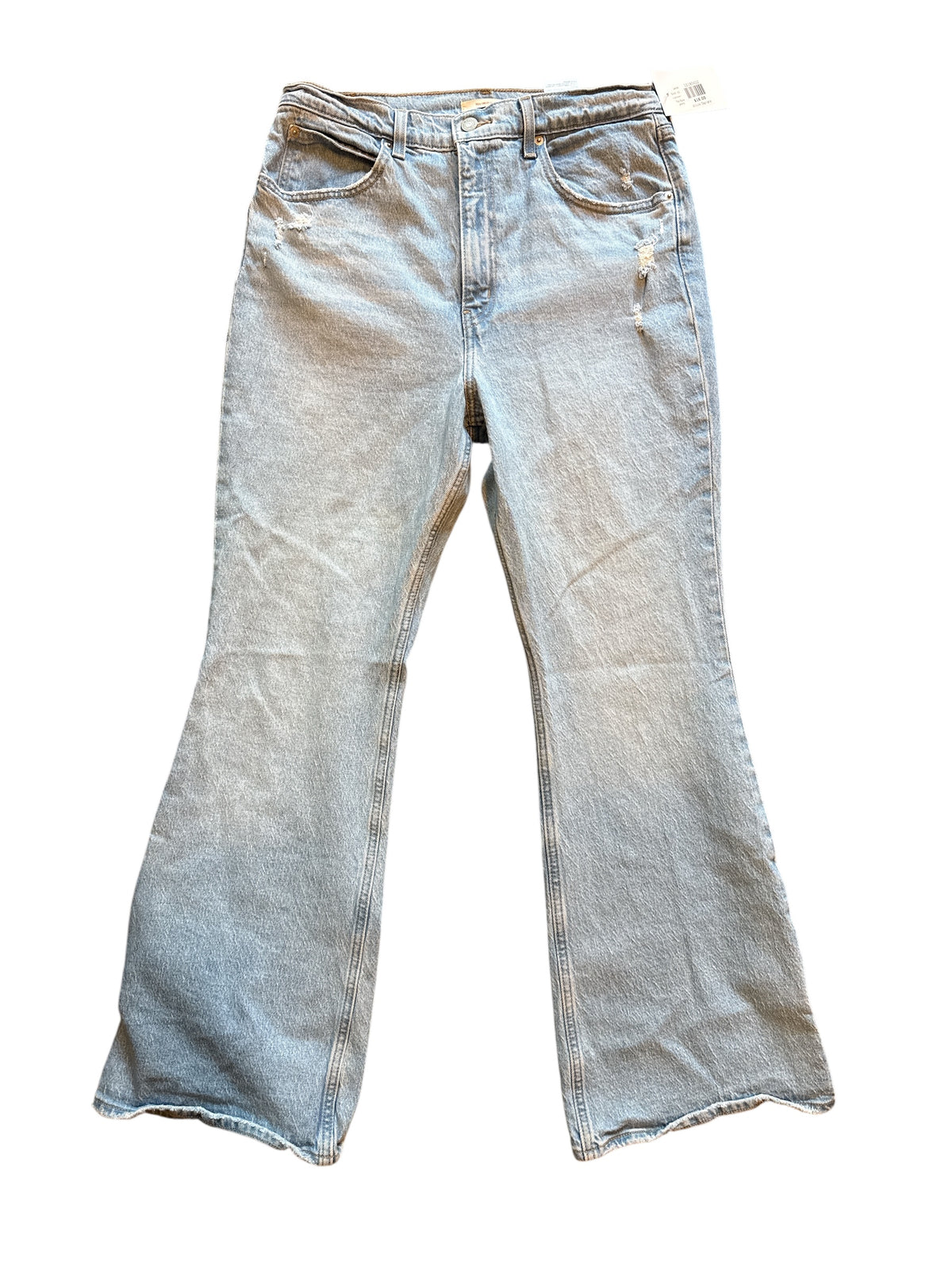 Lightwash Levis 70s flare jeans, 31