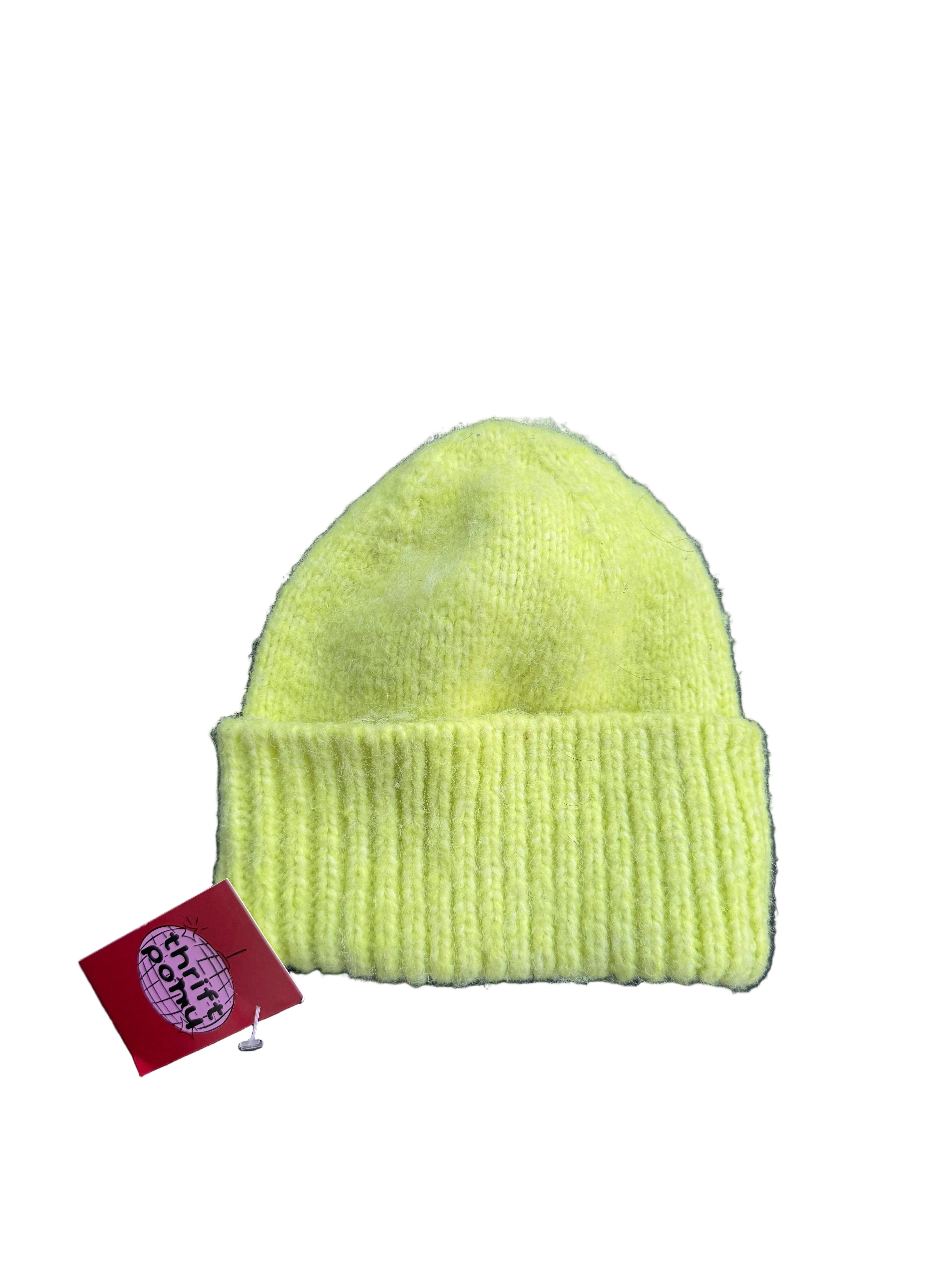 neon yellow a new day knit beanie