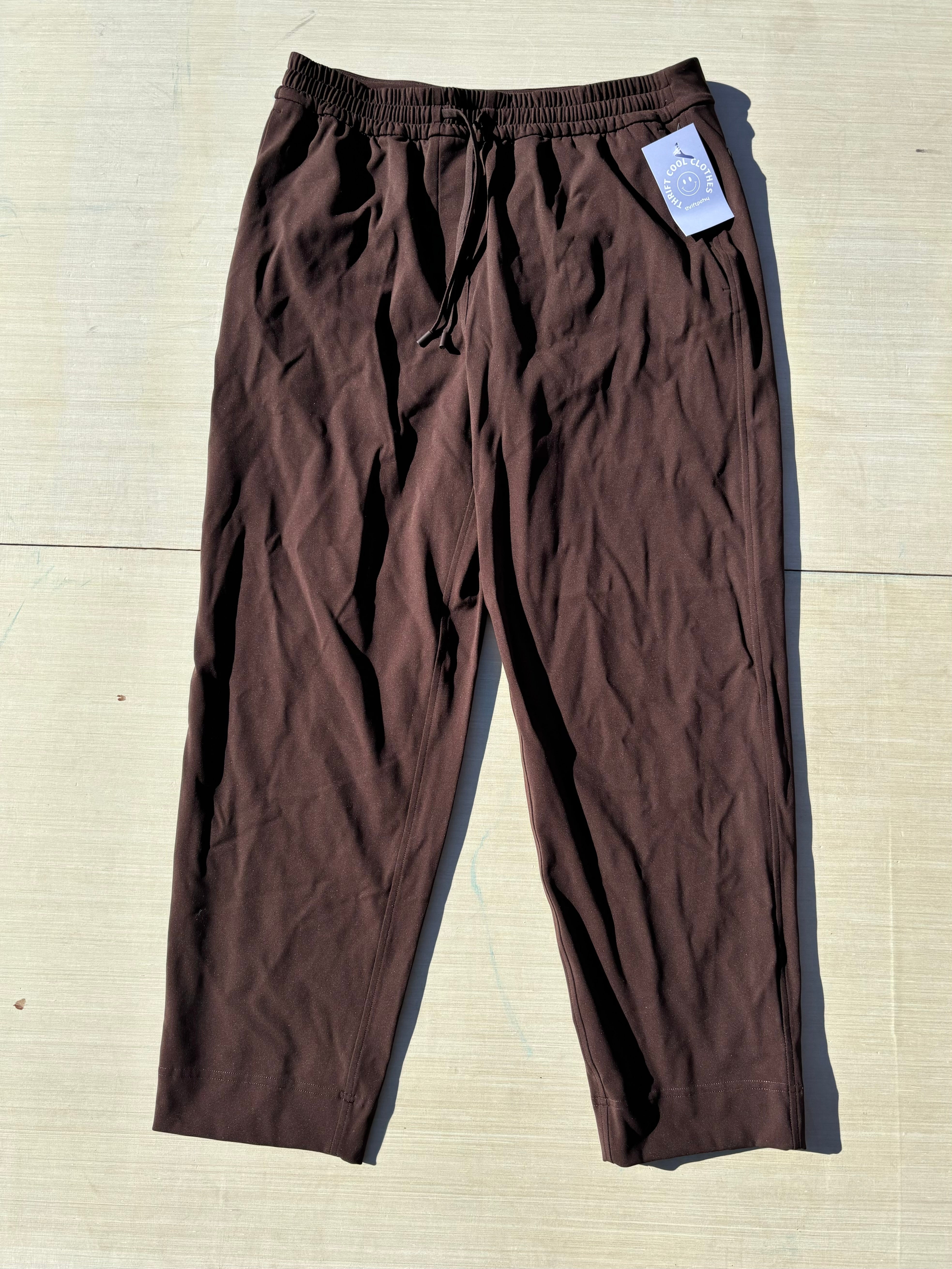 Brown Lululemon Joggers, M