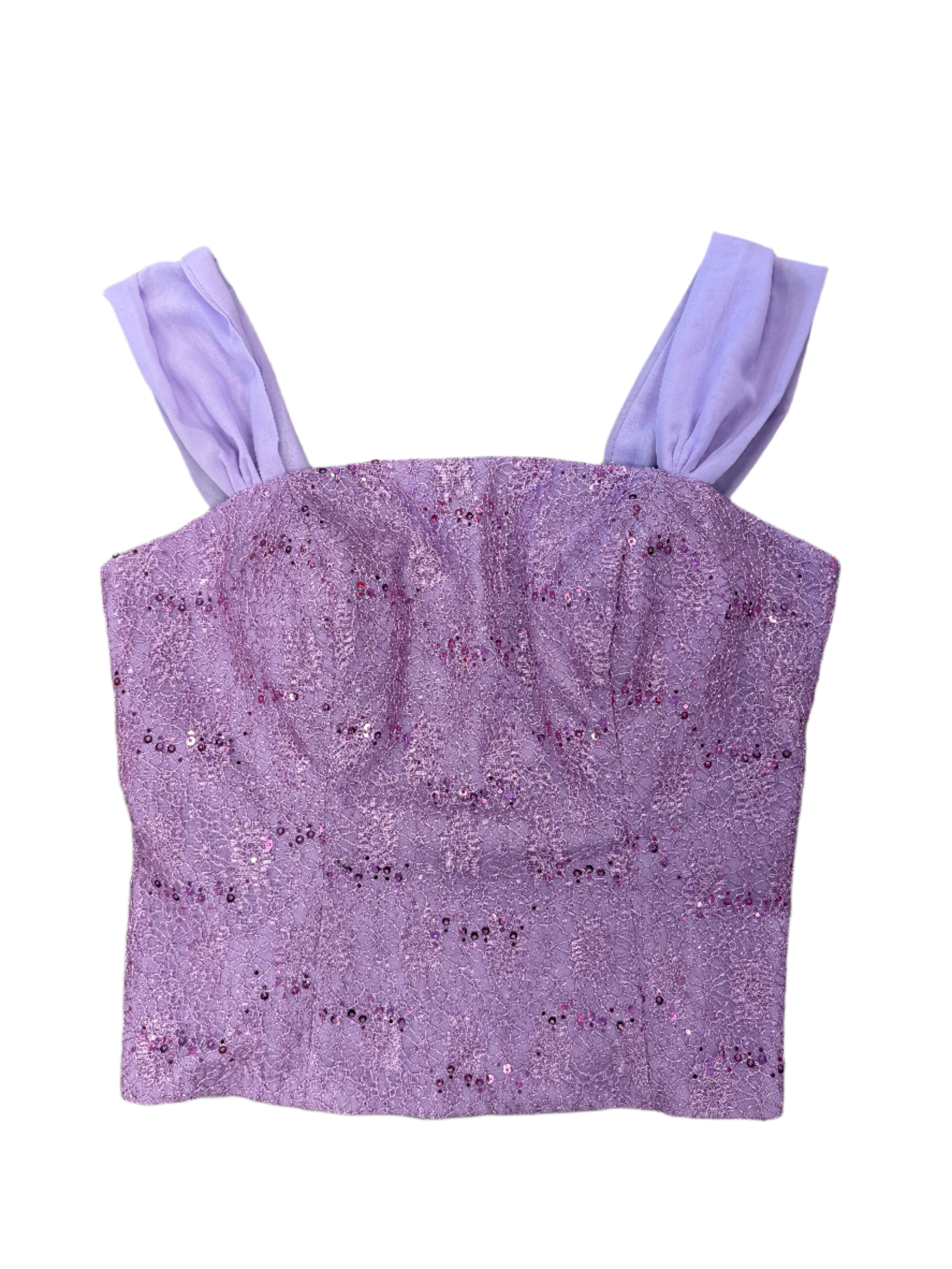 lilac princess top w sequins, 16